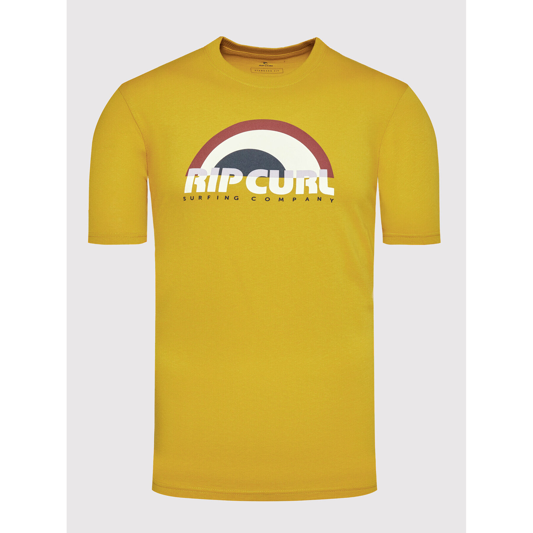 Rip Curl Tricou Surf Revival Decal CTEUJ9 Galben Standard Fit - Pled.ro