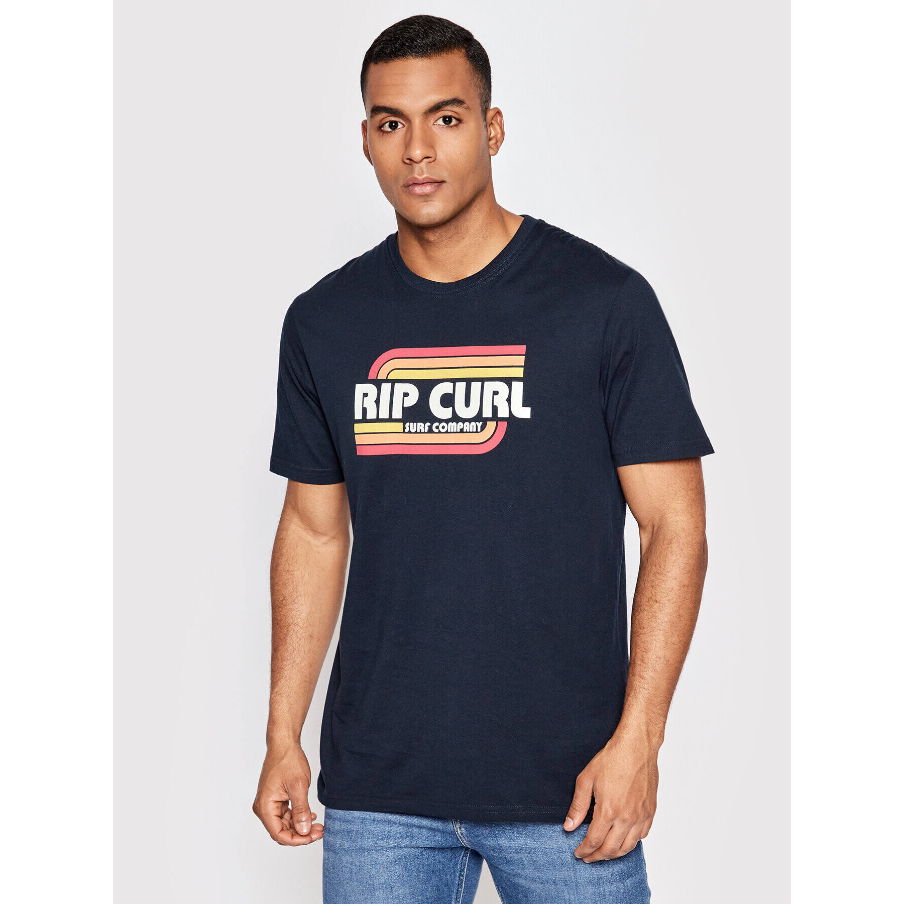 Rip Curl Tricou Yeh Mumma CTEXP9 Bleumarin Standard Fit - Pled.ro