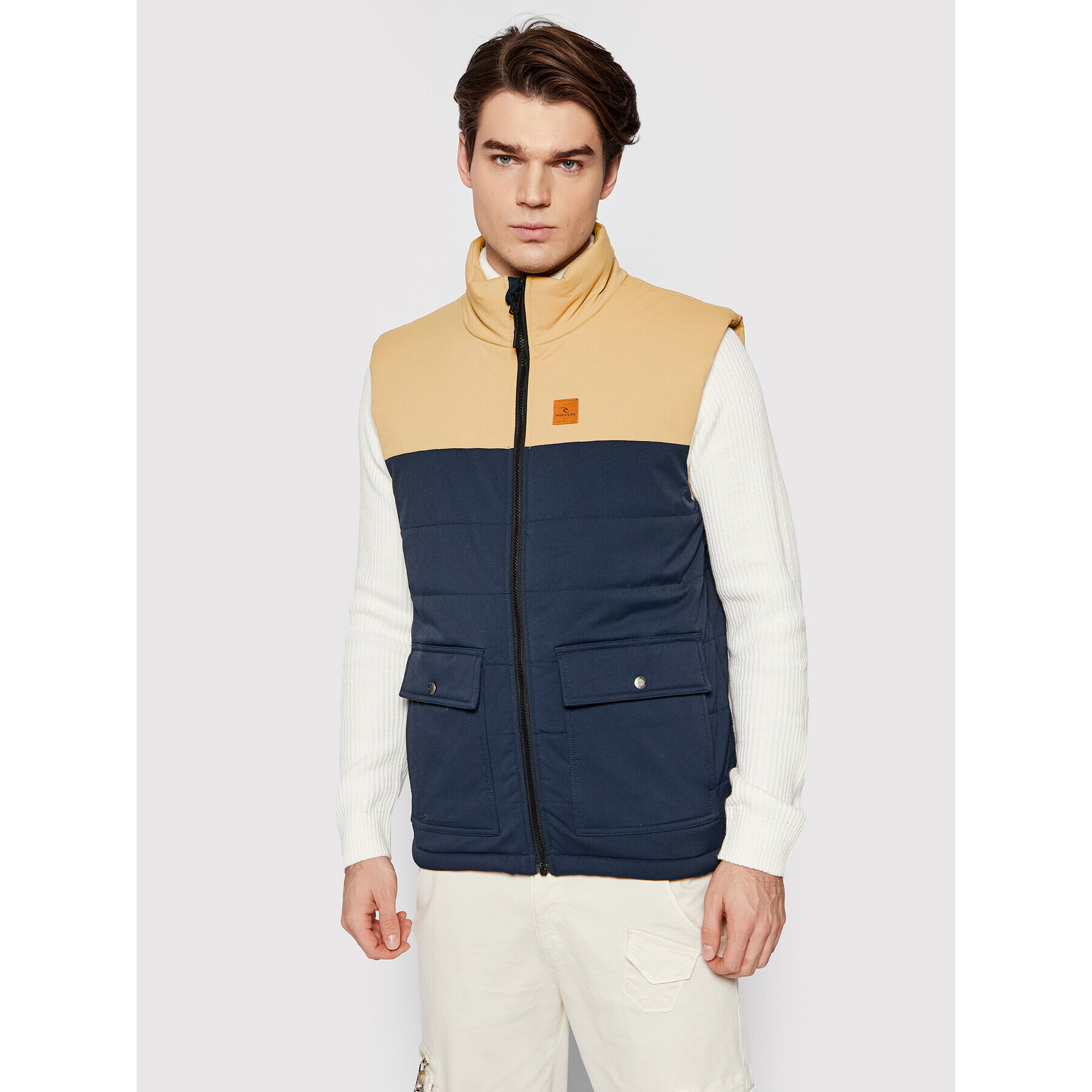 Rip Curl Vestă Anti-Series Ridge Vest CJKCB9 Bleumarin Regular Fit - Pled.ro