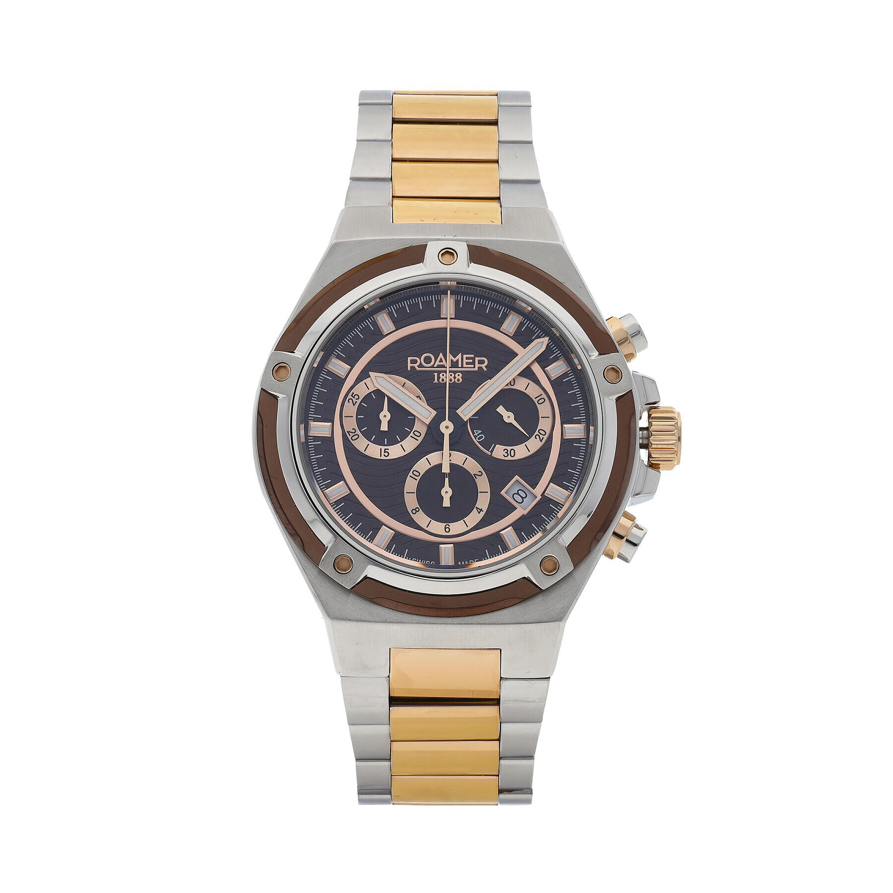 Roamer Ceas Tempomaster Chrono 221837 49 65 20 Argintiu - Pled.ro