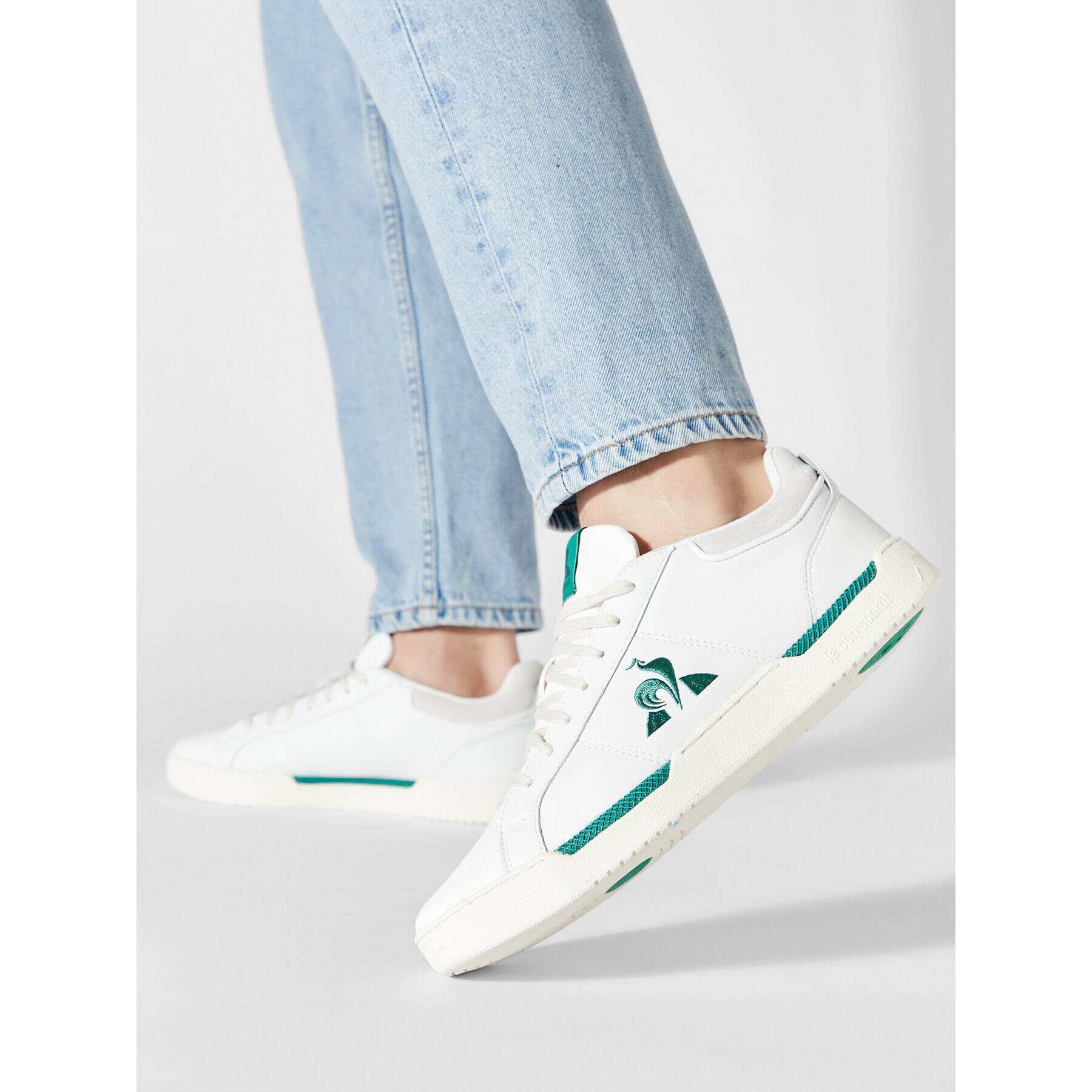 Le Coq Sportif Sneakers Stadium 2220242 Alb - Pled.ro