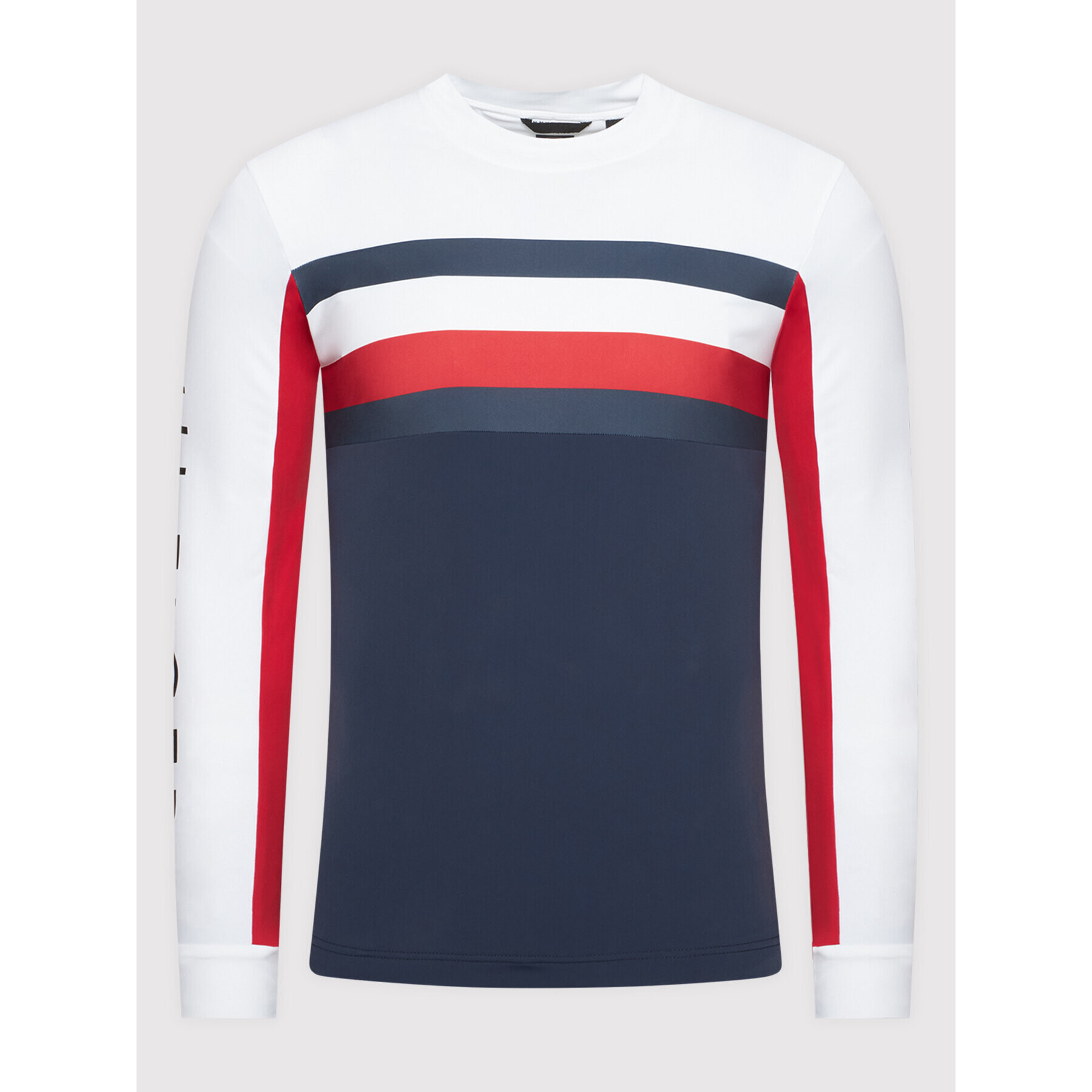 Rossignol Tricou tehnic TOMMY HILFIGER Block RLJML14 Bleumarin Classic Fit - Pled.ro