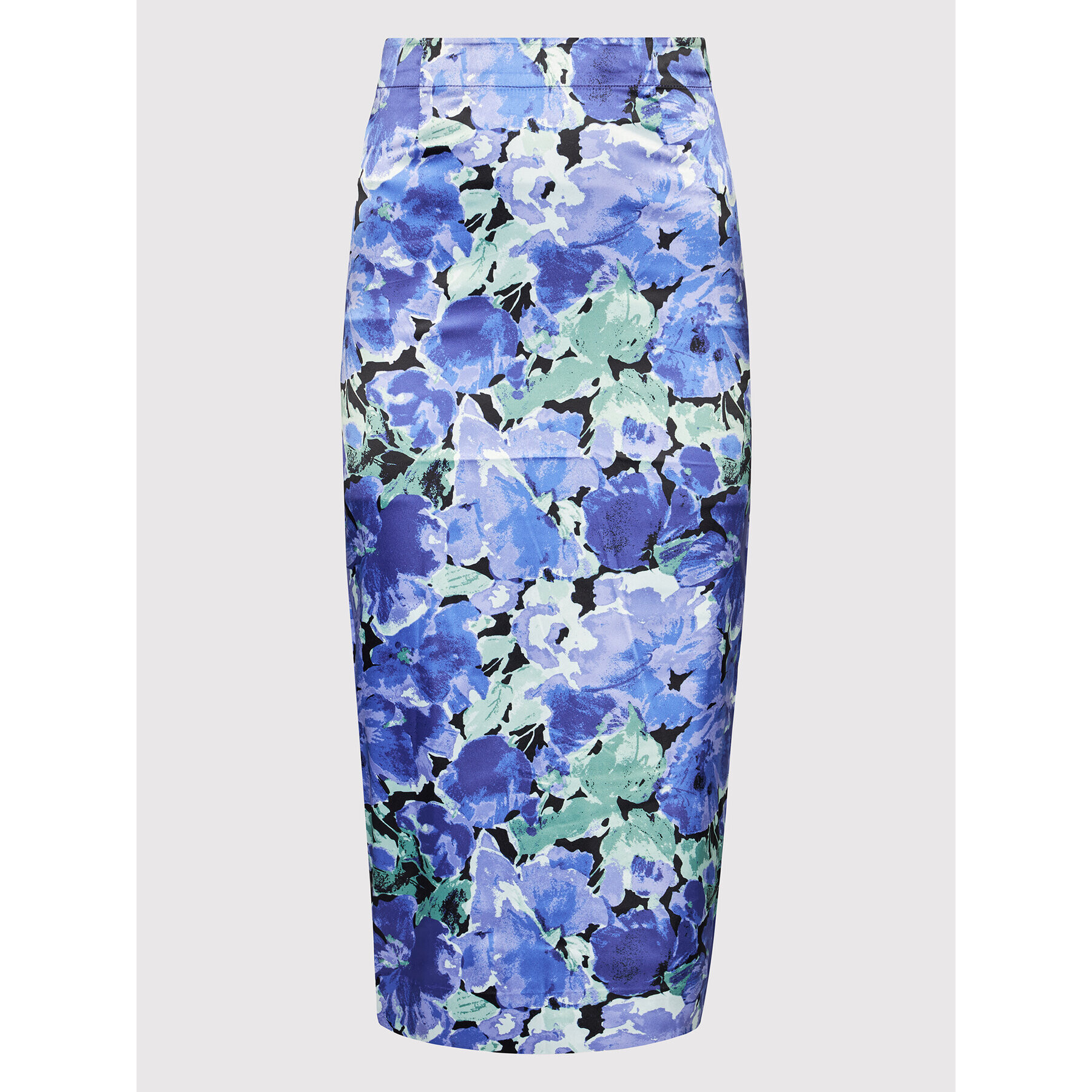 ROTATE Fustă tip creion Tasha Pencil Skirt RT528 Albastru Slim Fit - Pled.ro