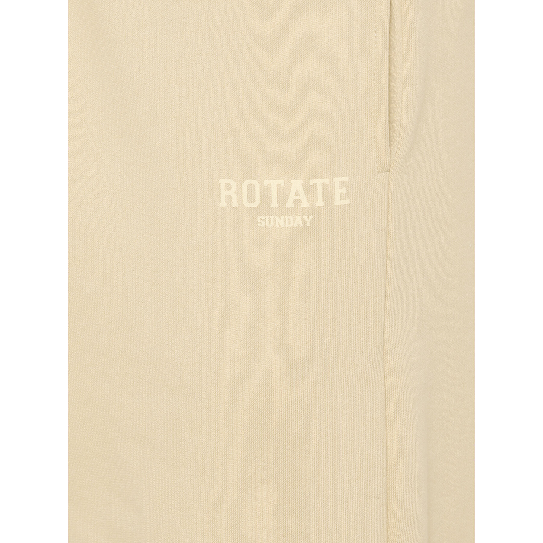 ROTATE Pantaloni trening Mimi RT470 Bej Loose Fit - Pled.ro