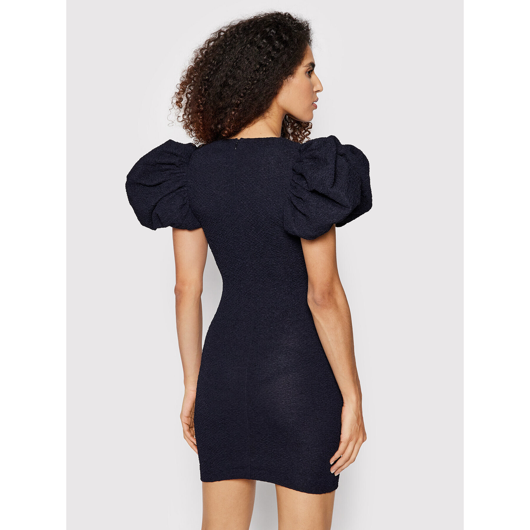 ROTATE Rochie cocktail Ruby RT299 Bleumarin Slim Fit - Pled.ro