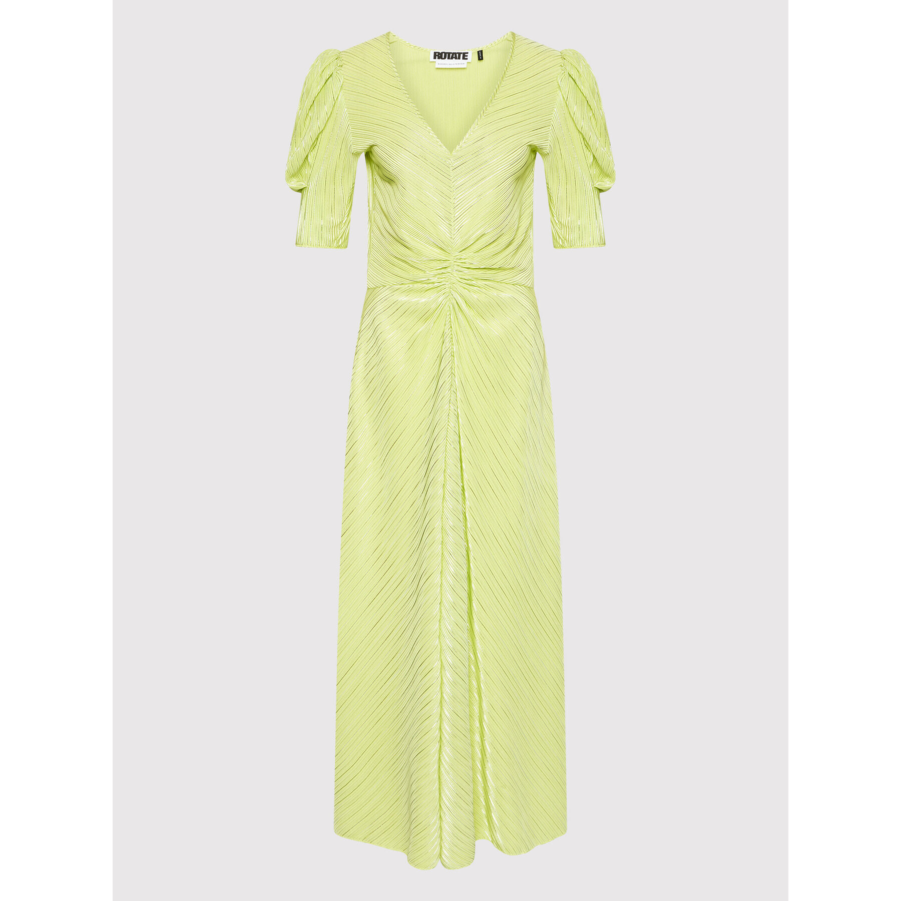 ROTATE Rochie cocktail Sierina RT1164 Verde Regular Fit - Pled.ro