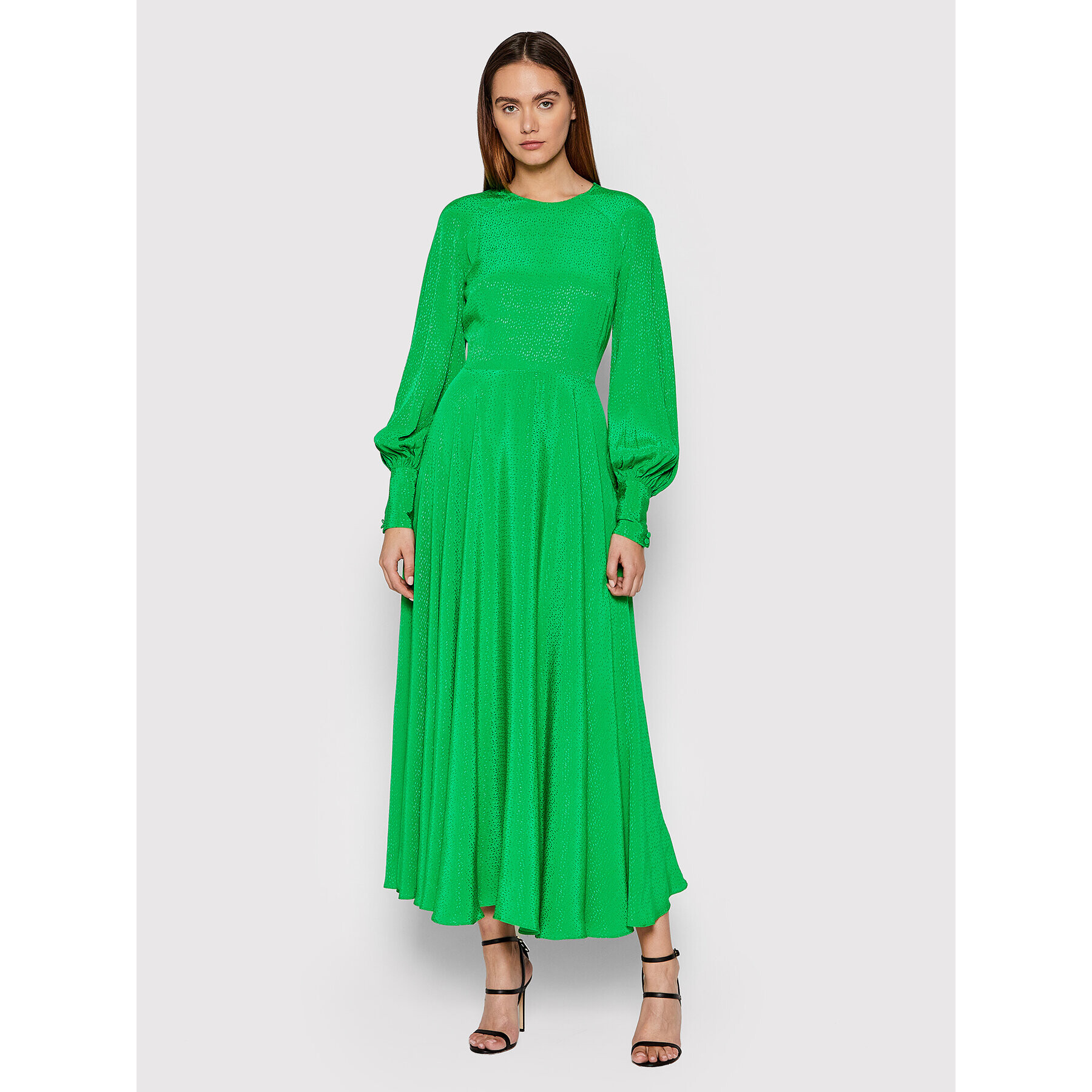 ROTATE Rochie de seară Mary RT971 Verde Regular Fit - Pled.ro