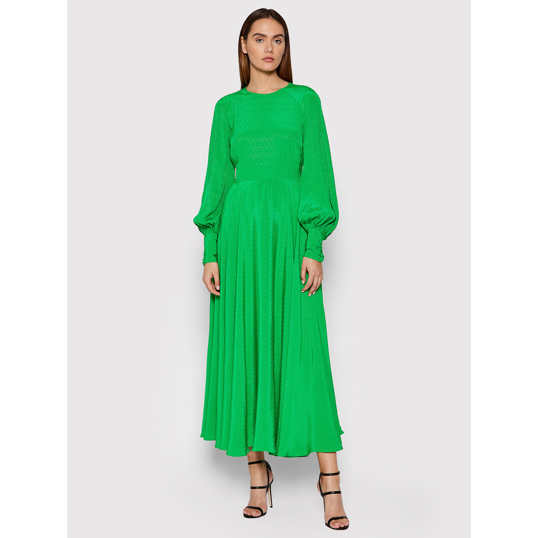 ROTATE Rochie de seară Mary RT971 Verde Regular Fit - Pled.ro