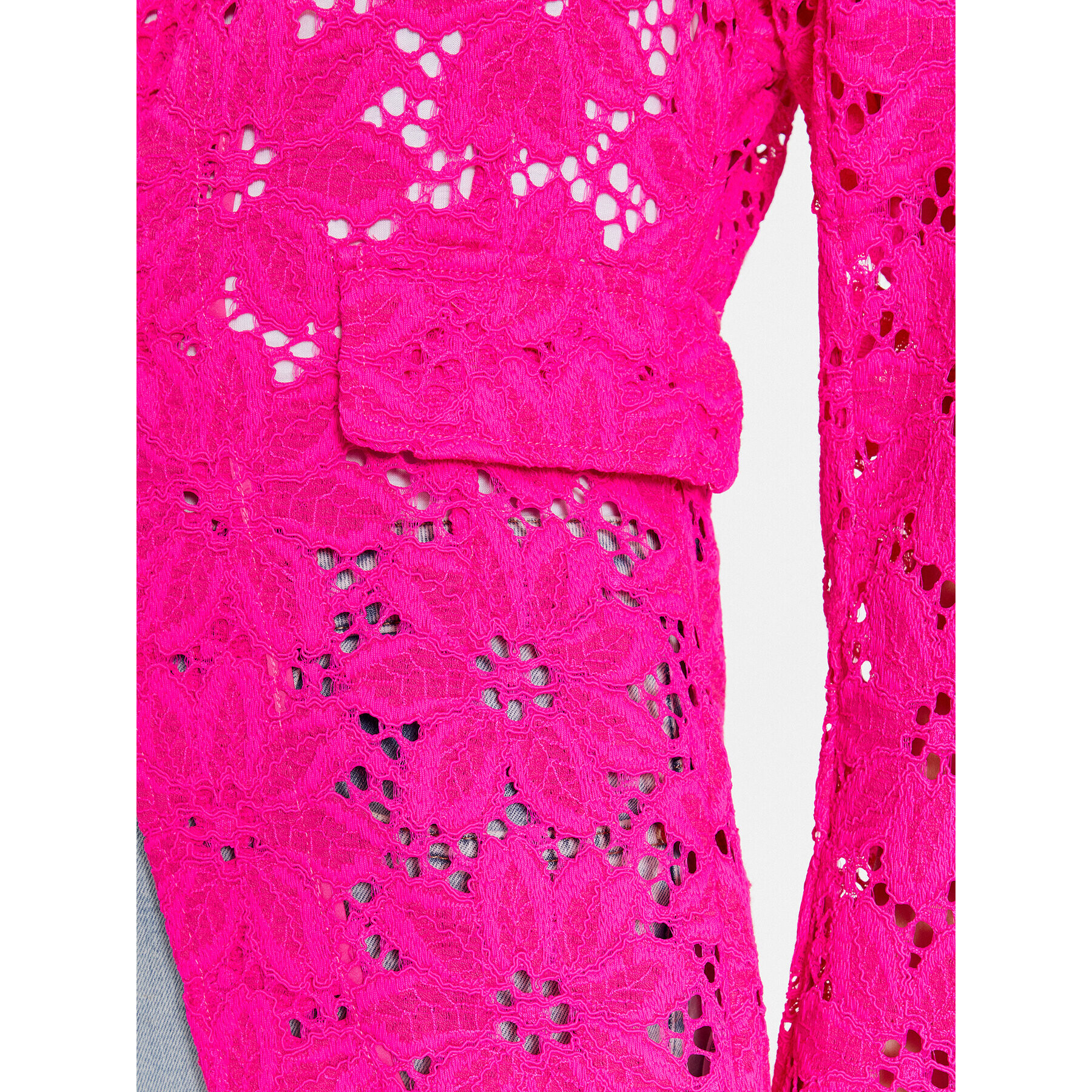 ROTATE Sacou Lace Figure 1000141979 Roz Regular Fit - Pled.ro