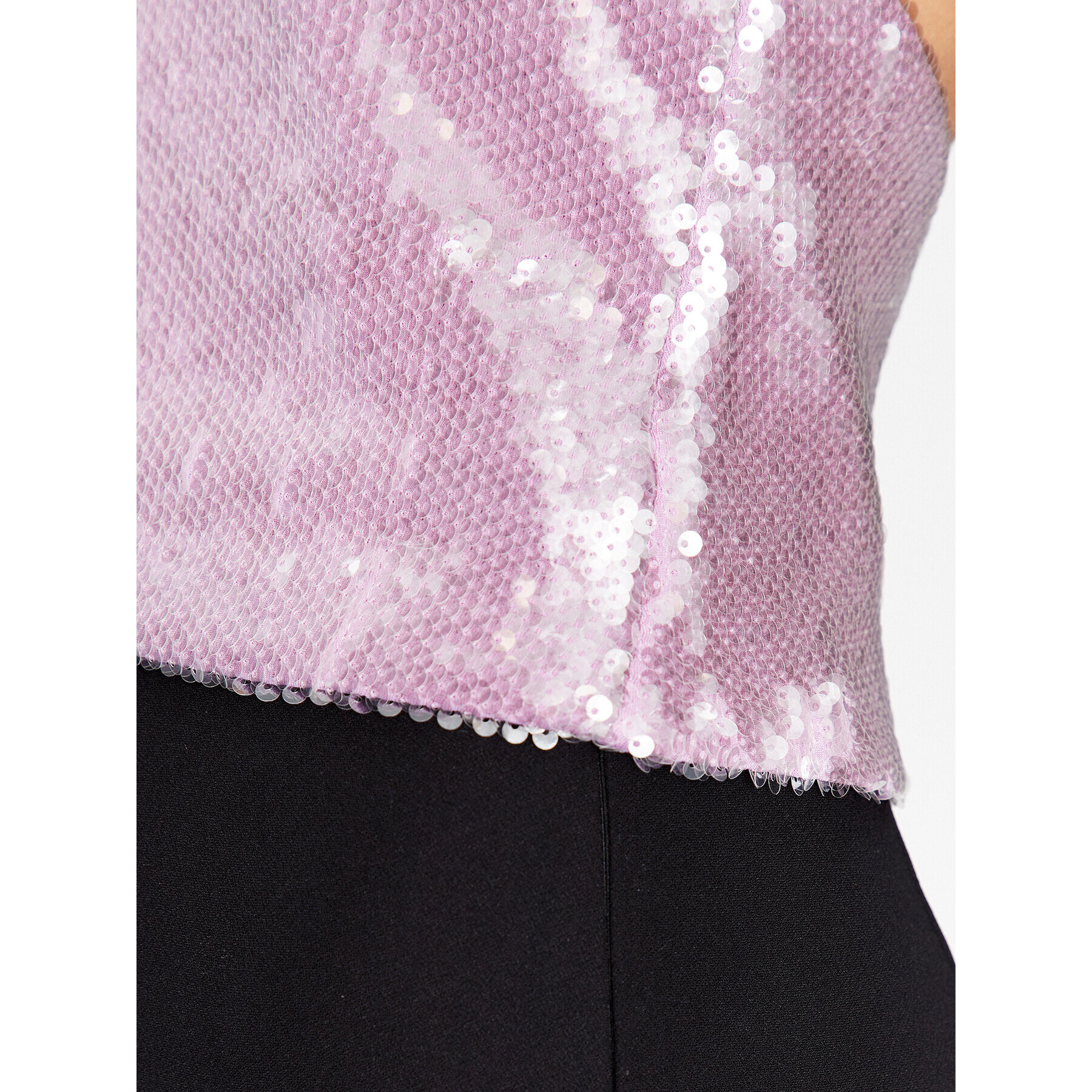 ROTATE Top Sequin RT2379 Violet Regular Fit - Pled.ro