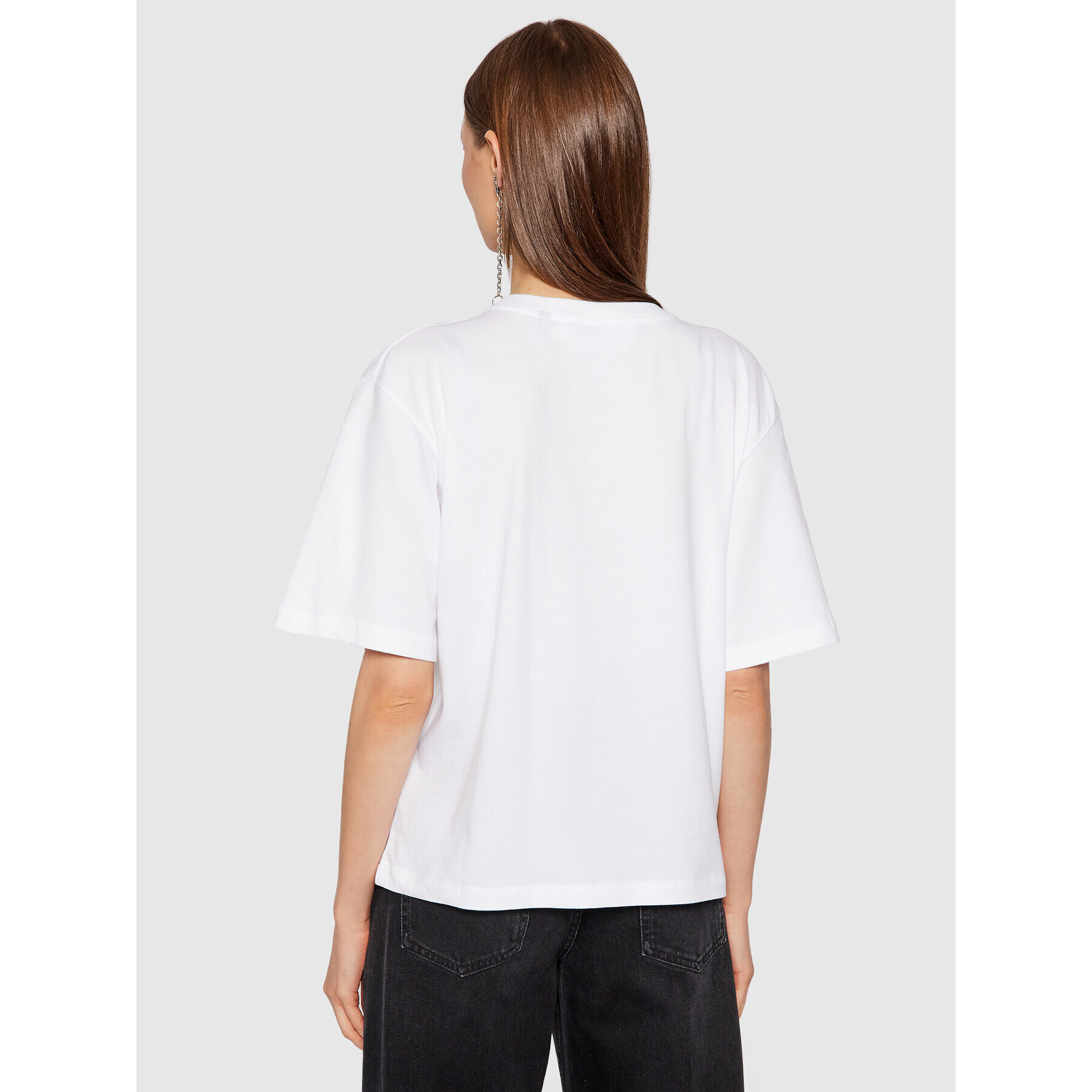 ROTATE Tricou Aster Tee RT443 Alb Loose Fit - Pled.ro