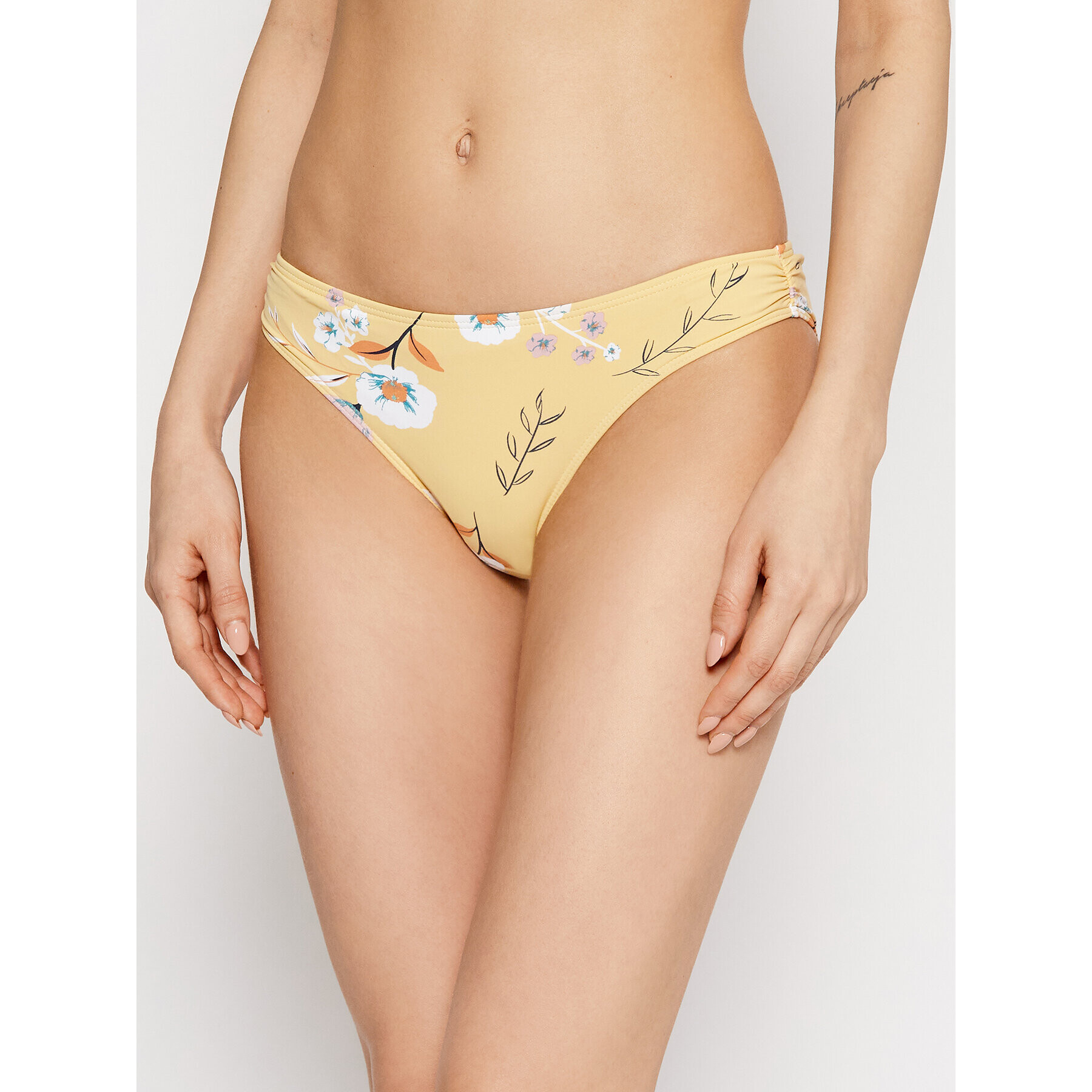 Roxy Bikini partea de jos Lahaina Bay ERJX403887 Galben - Pled.ro