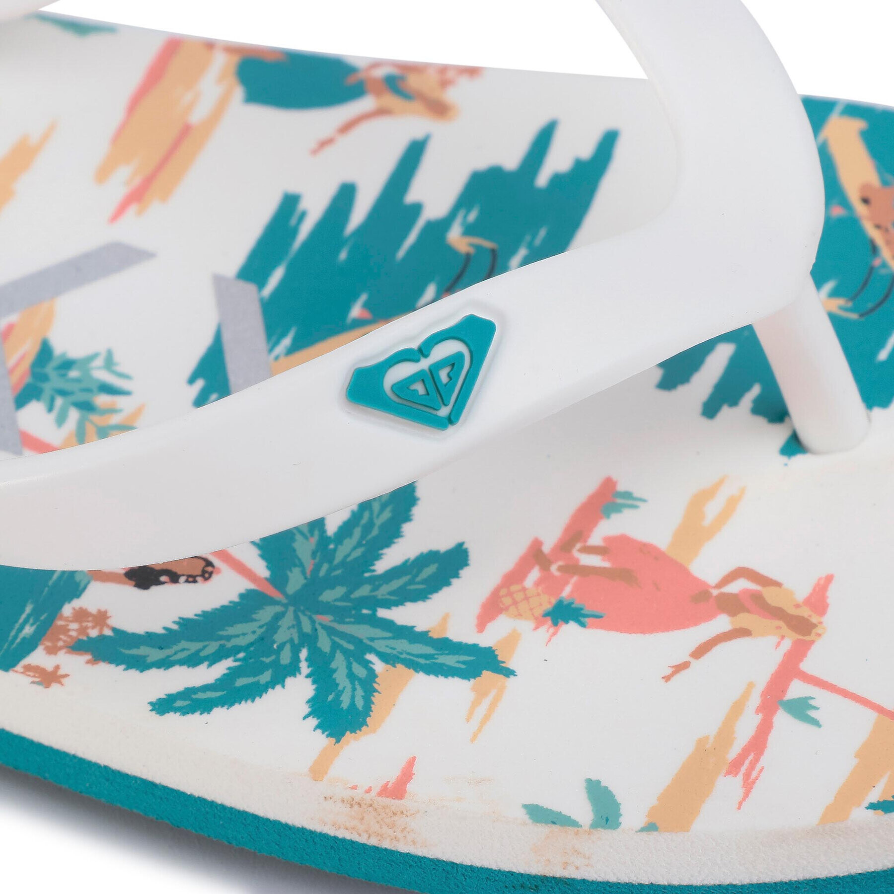 Roxy Flip flop ARGL100279 Alb - Pled.ro