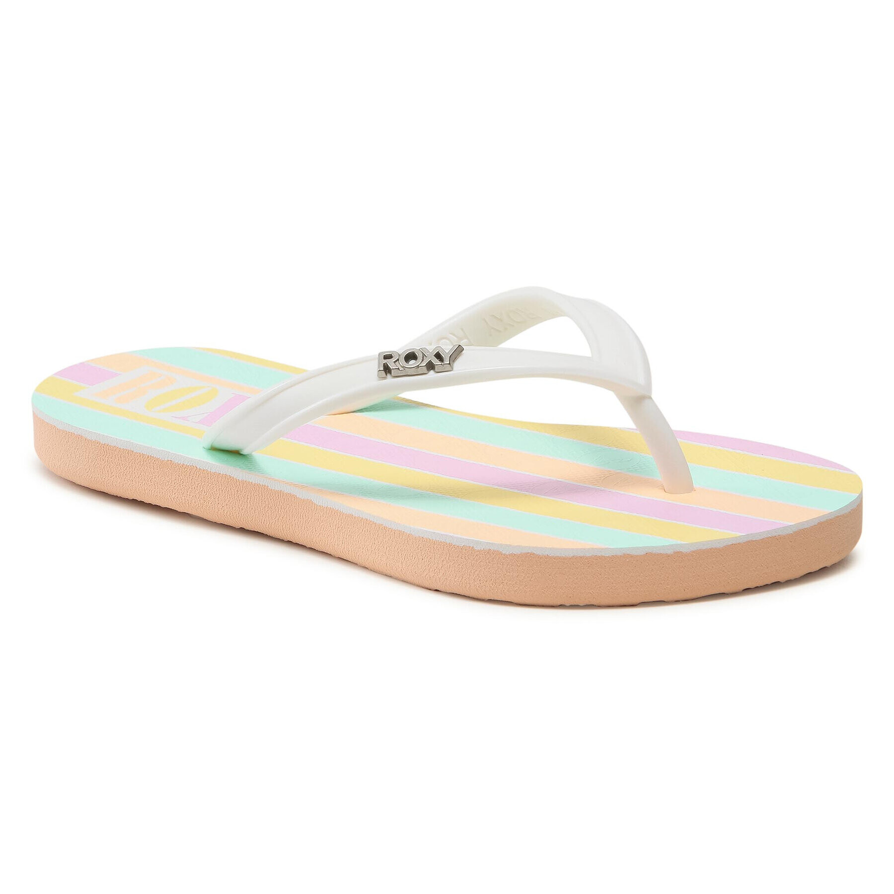 Roxy Flip flop ARGL100283 Alb - Pled.ro