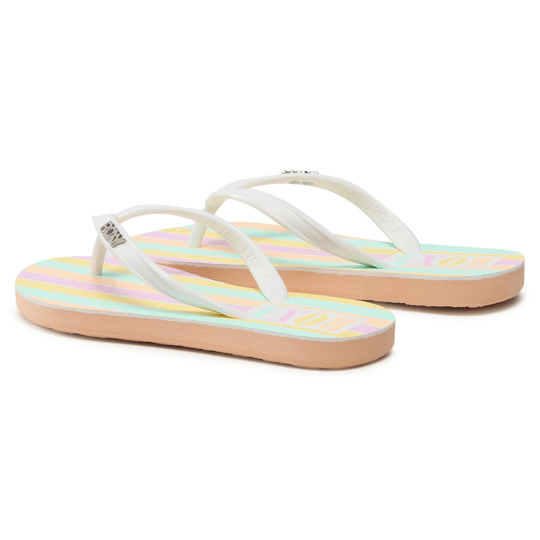 Roxy Flip flop ARGL100283 Alb - Pled.ro