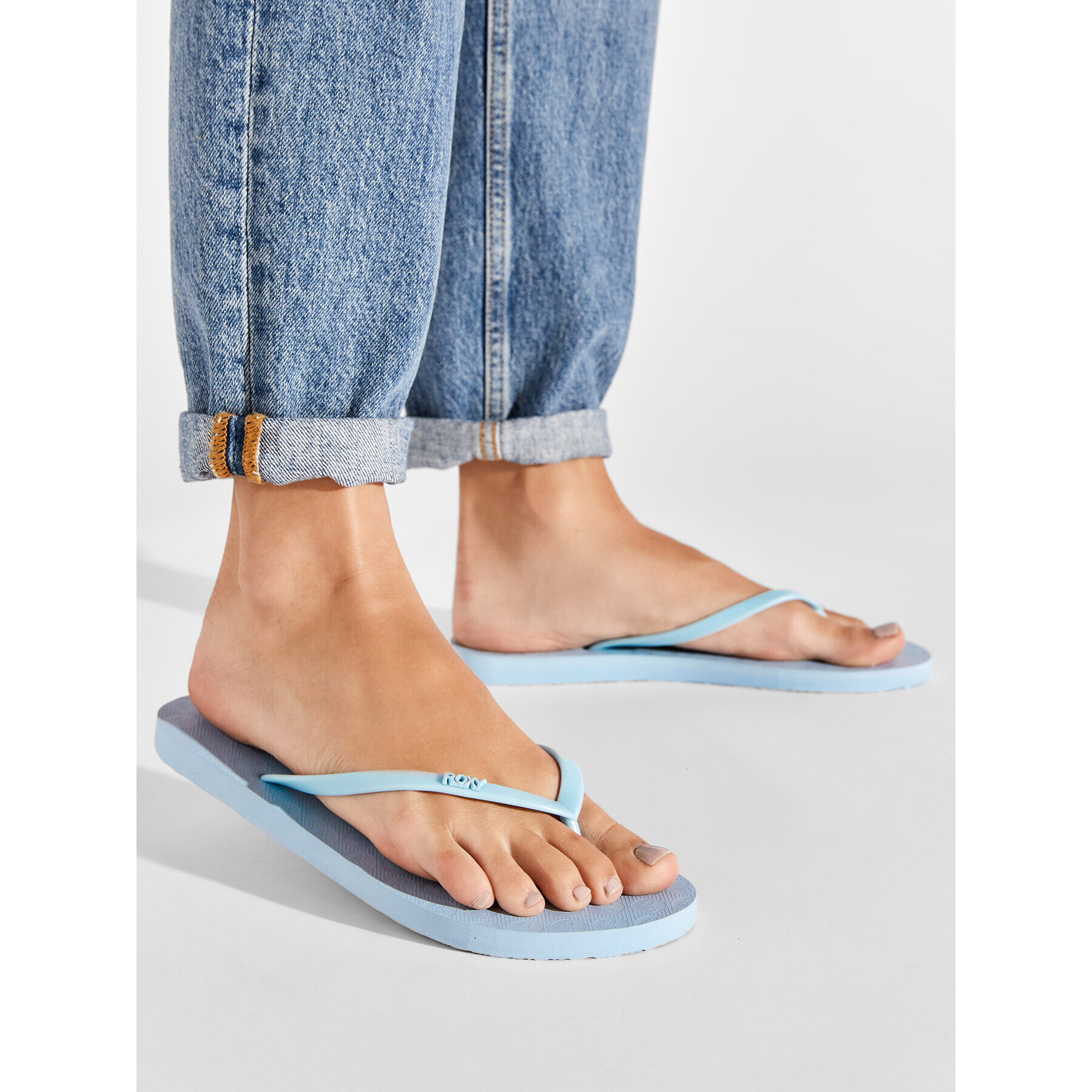 Roxy Flip flop ARJL100663 Albastru - Pled.ro