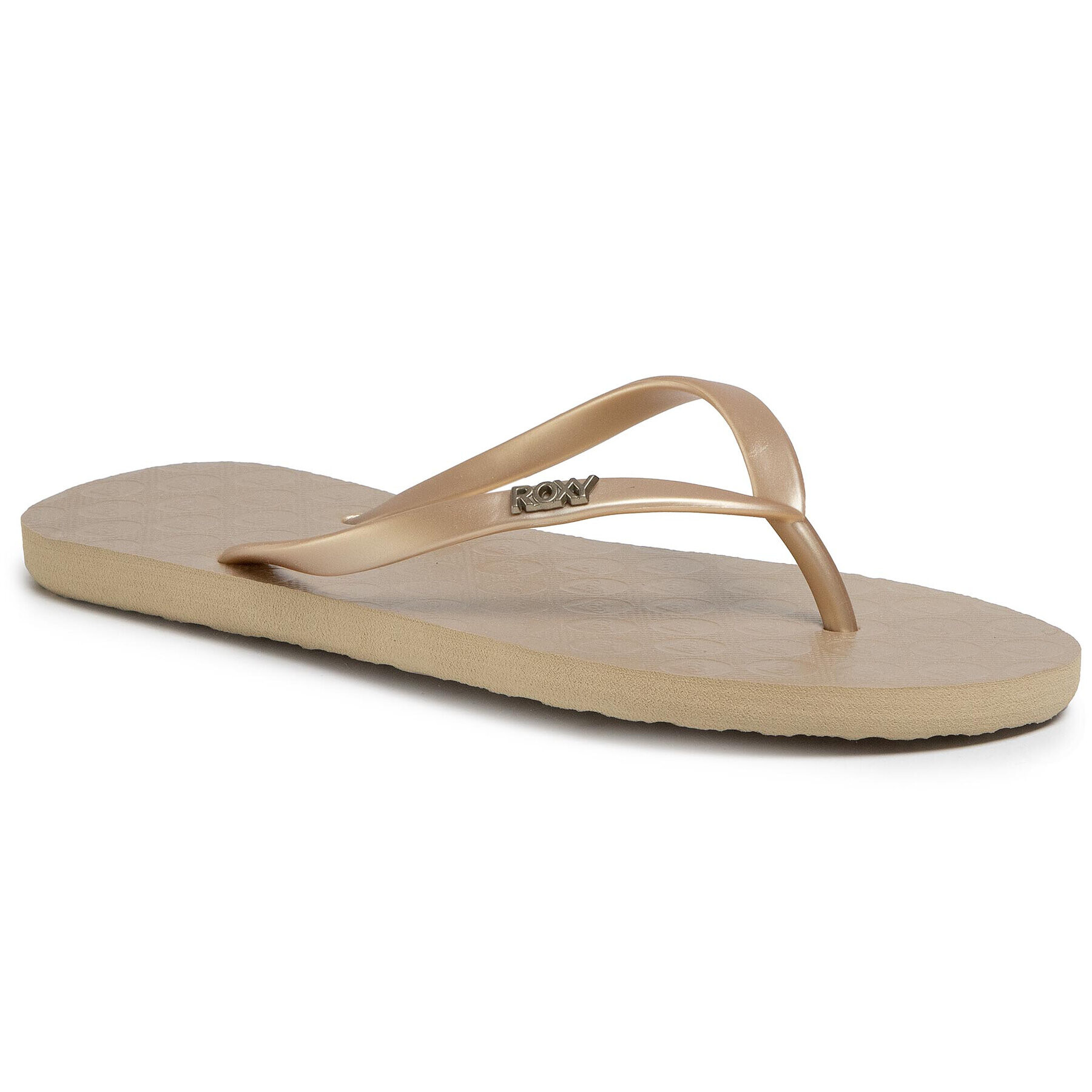 Roxy Flip flop ARJL100663 Auriu - Pled.ro