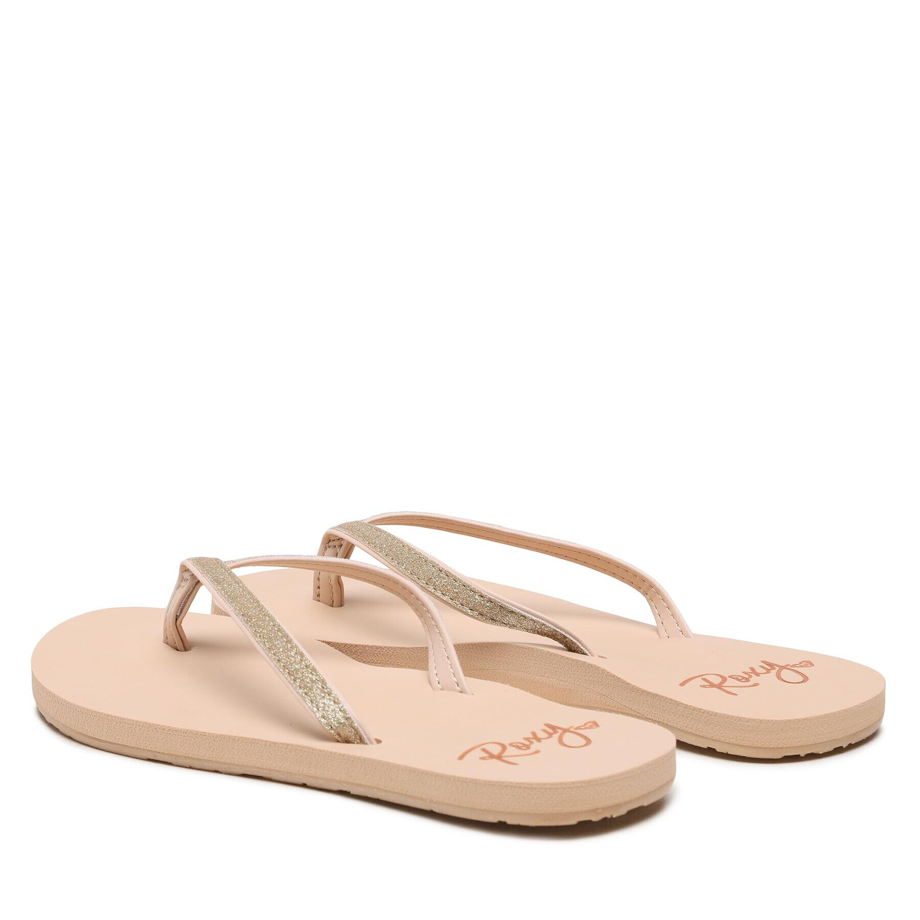 Roxy Flip flop ARJL100673 Auriu - Pled.ro