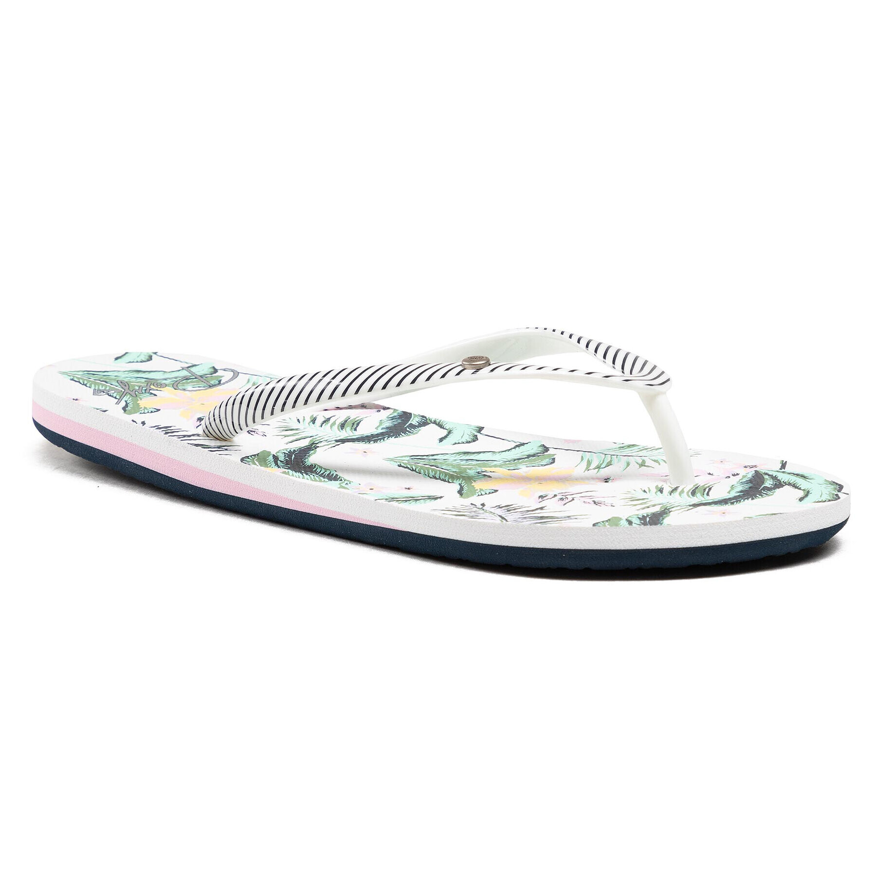 Roxy Flip flop ARJL100870 Alb - Pled.ro