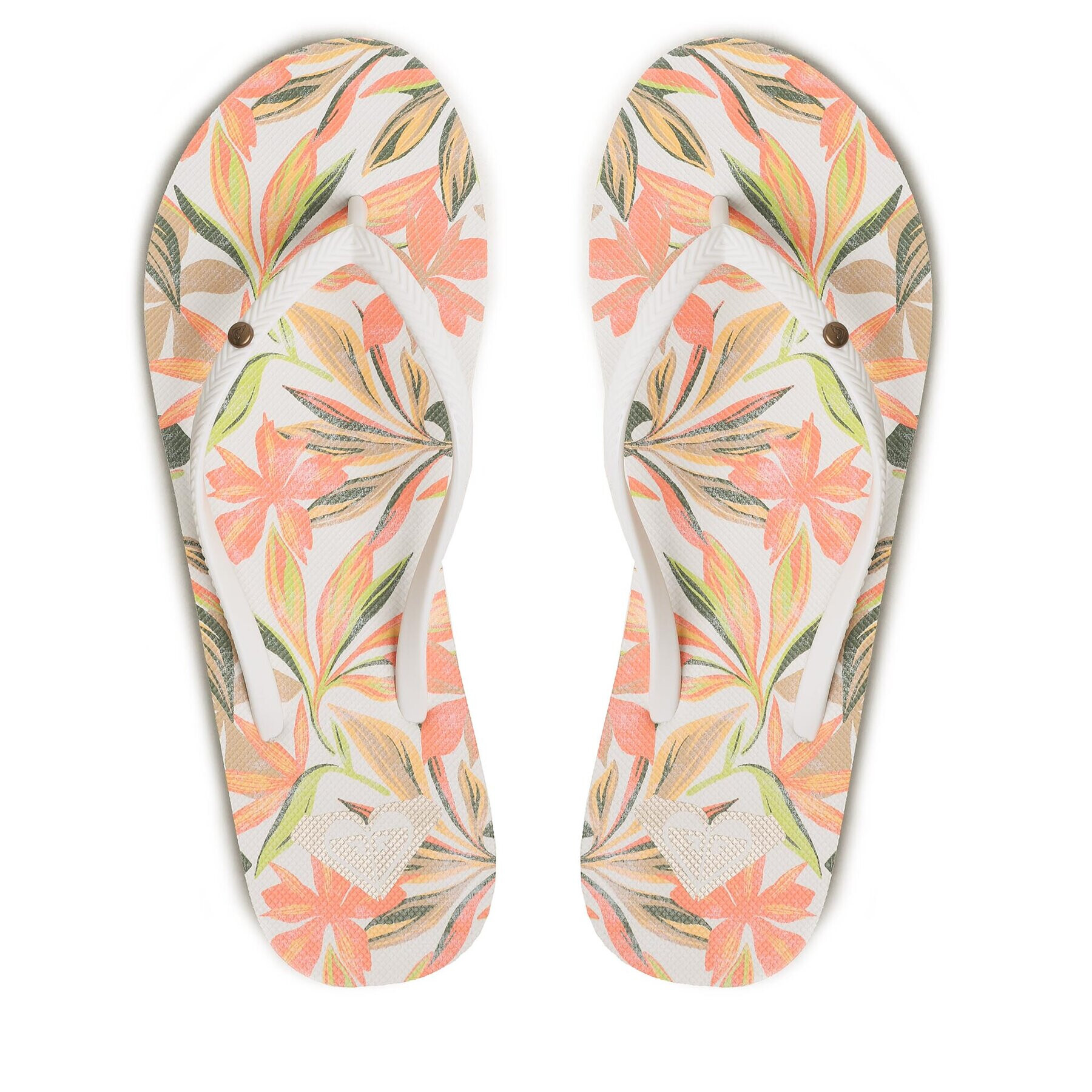 Roxy Flip flop ARJL100871 Alb - Pled.ro