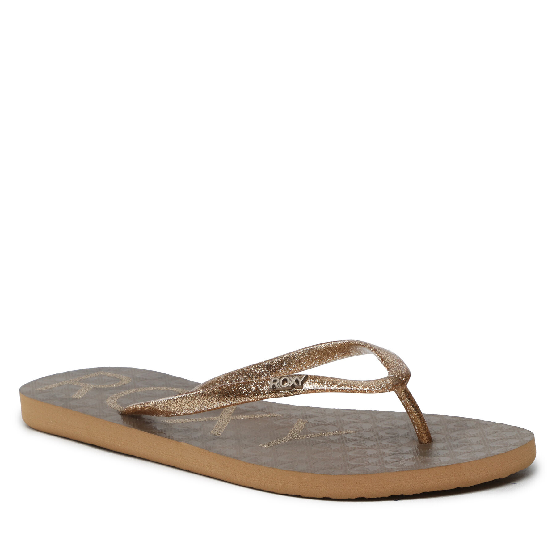 Roxy Flip flop ARJL100873 Auriu - Pled.ro