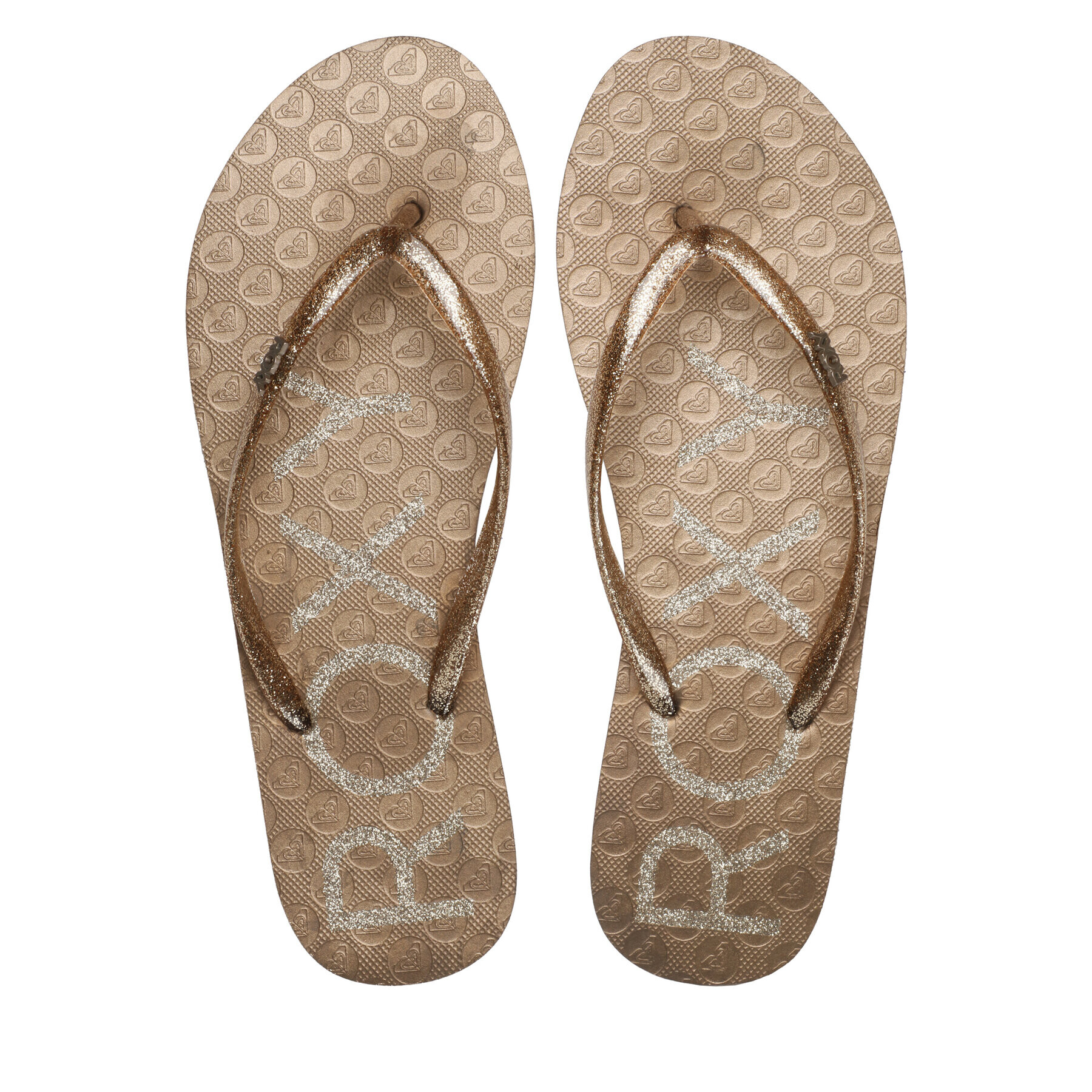 Roxy Flip flop ARJL100873 Auriu - Pled.ro