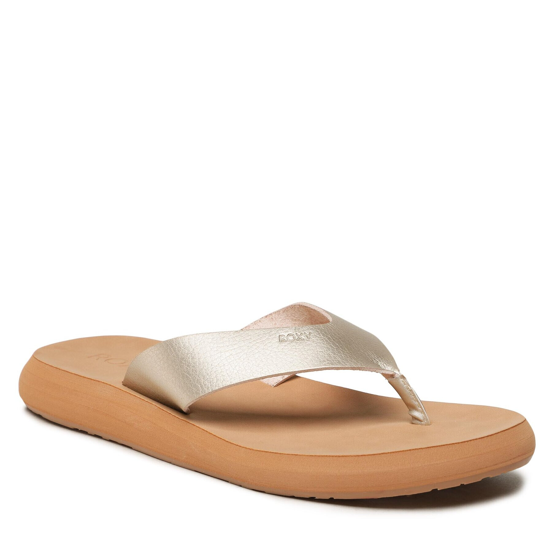 Roxy Flip flop ARJL101075 Auriu - Pled.ro