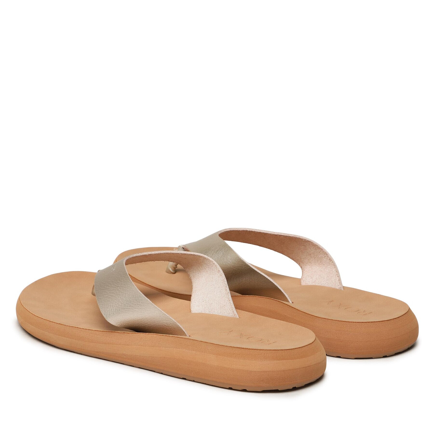 Roxy Flip flop ARJL101075 Auriu - Pled.ro