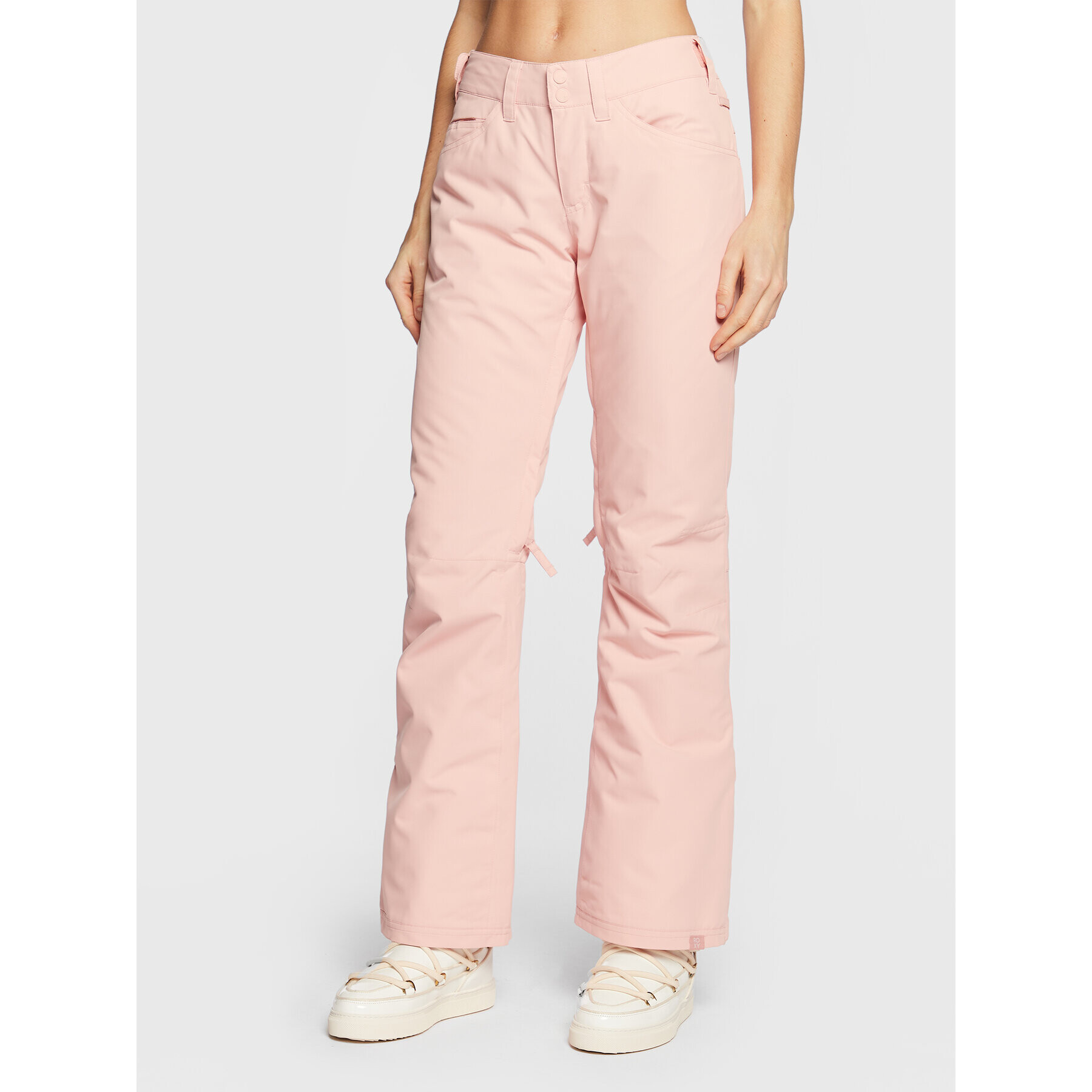 Roxy Pantaloni de schi Backyard ERJTP03211 Roz Regular Fit - Pled.ro