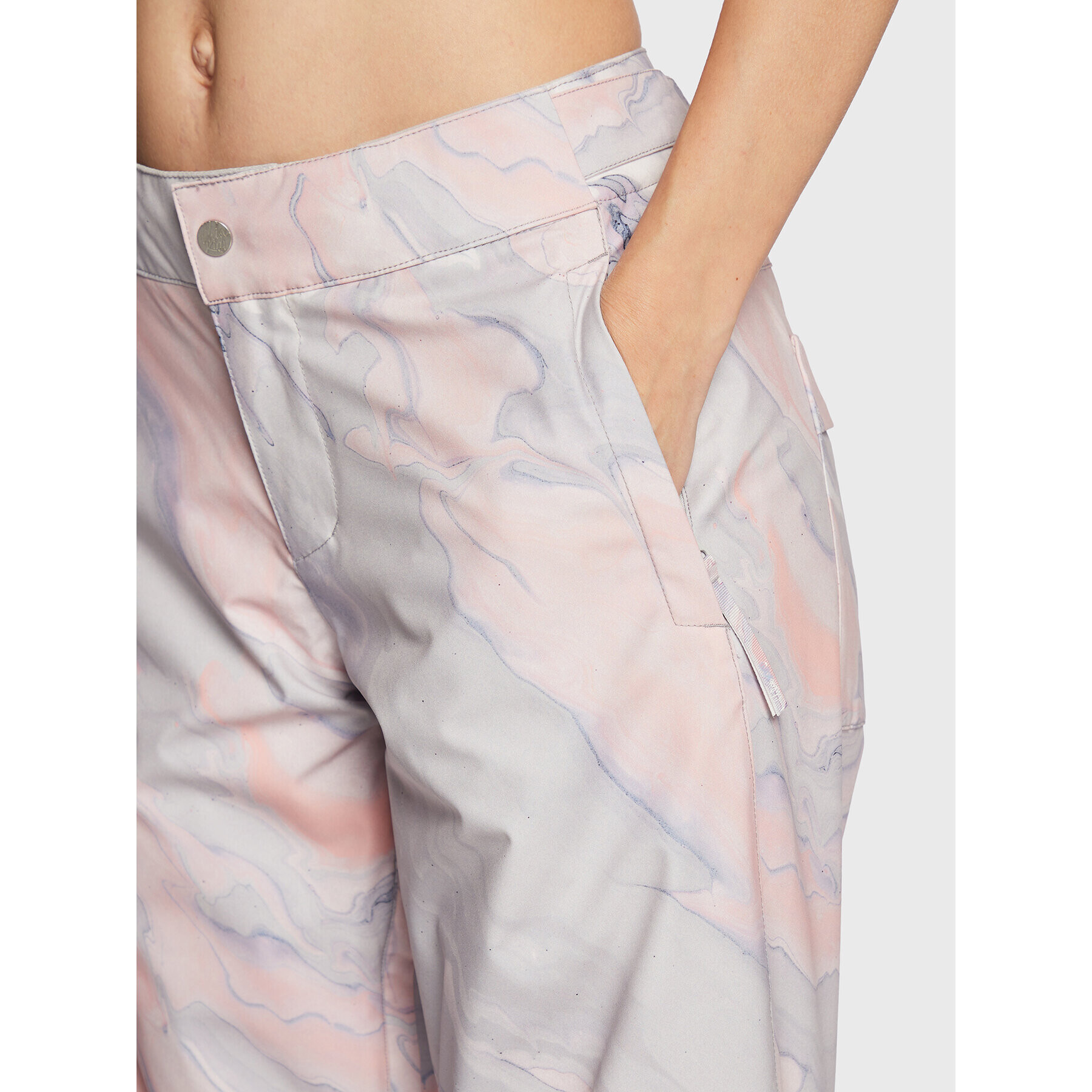 Roxy Pantaloni de schi Chloe Kim ERJTP03201 Colorat Regular Fit - Pled.ro