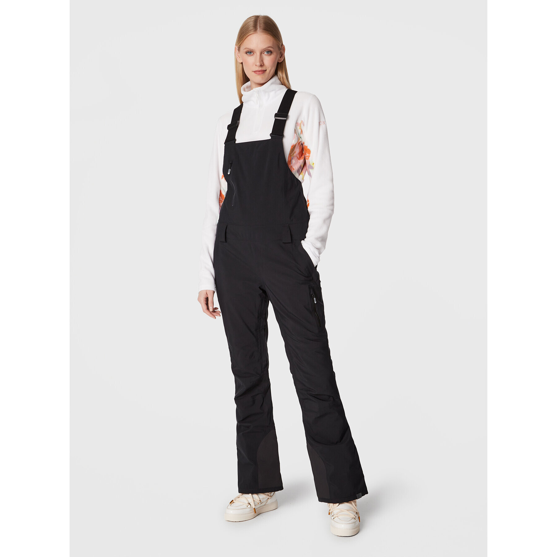 Roxy Pantaloni de schi ERJTP03204 Negru Regular Fit - Pled.ro