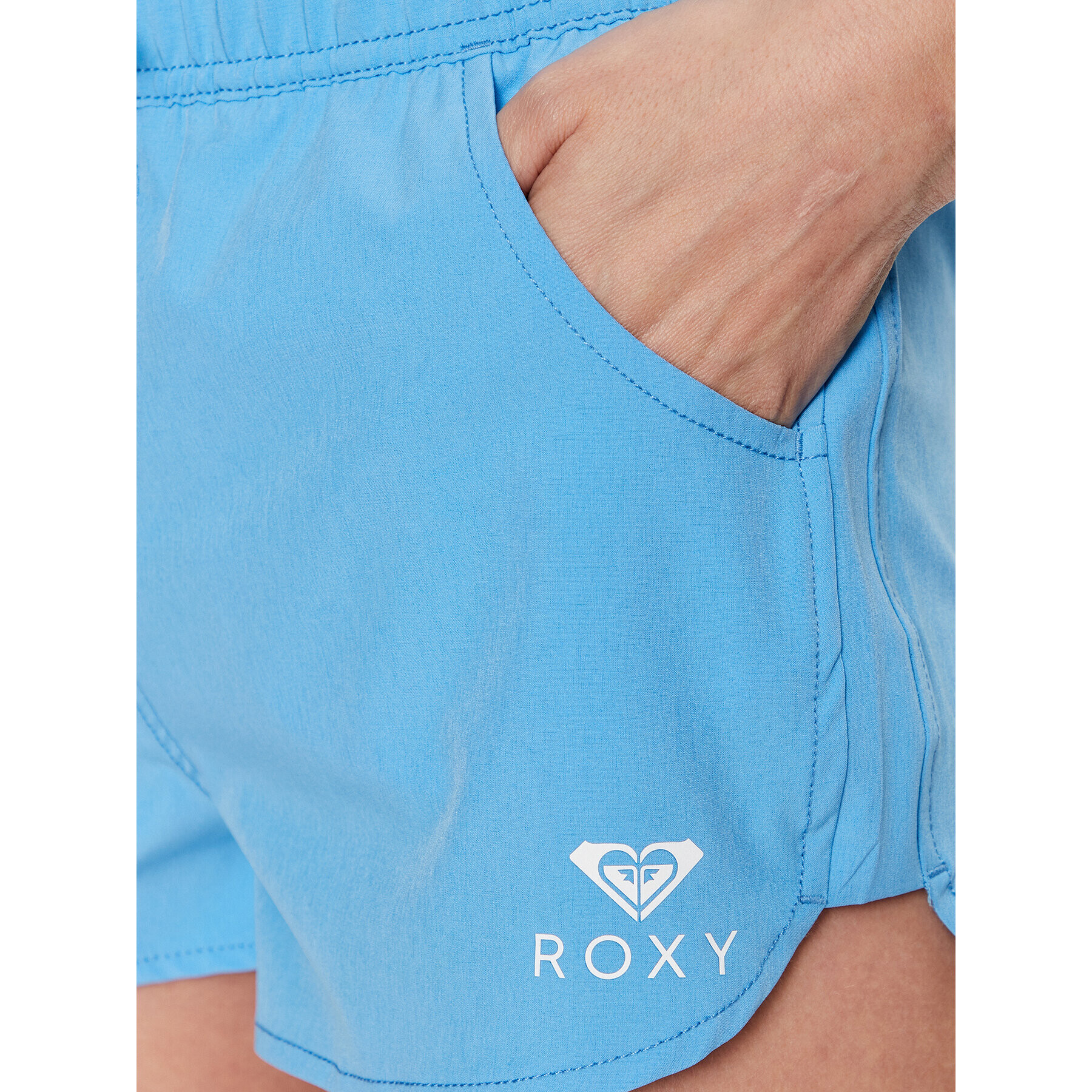 Roxy Pantaloni scurți de plajă ERJBS03165 Albastru Regular Fit - Pled.ro