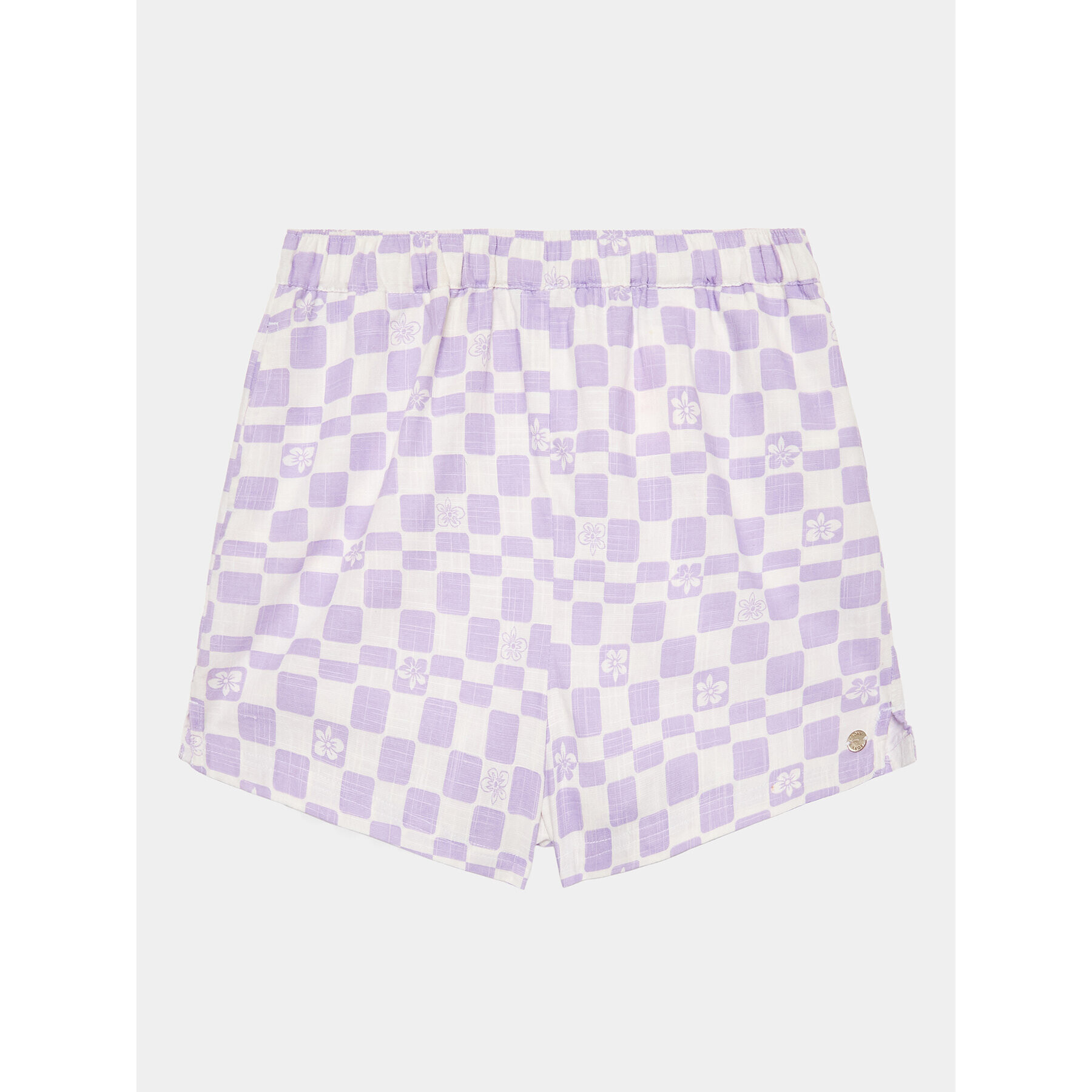 Roxy Pantaloni scurți sport All Over Again ERGNS03137 Violet Relaxed Fit - Pled.ro