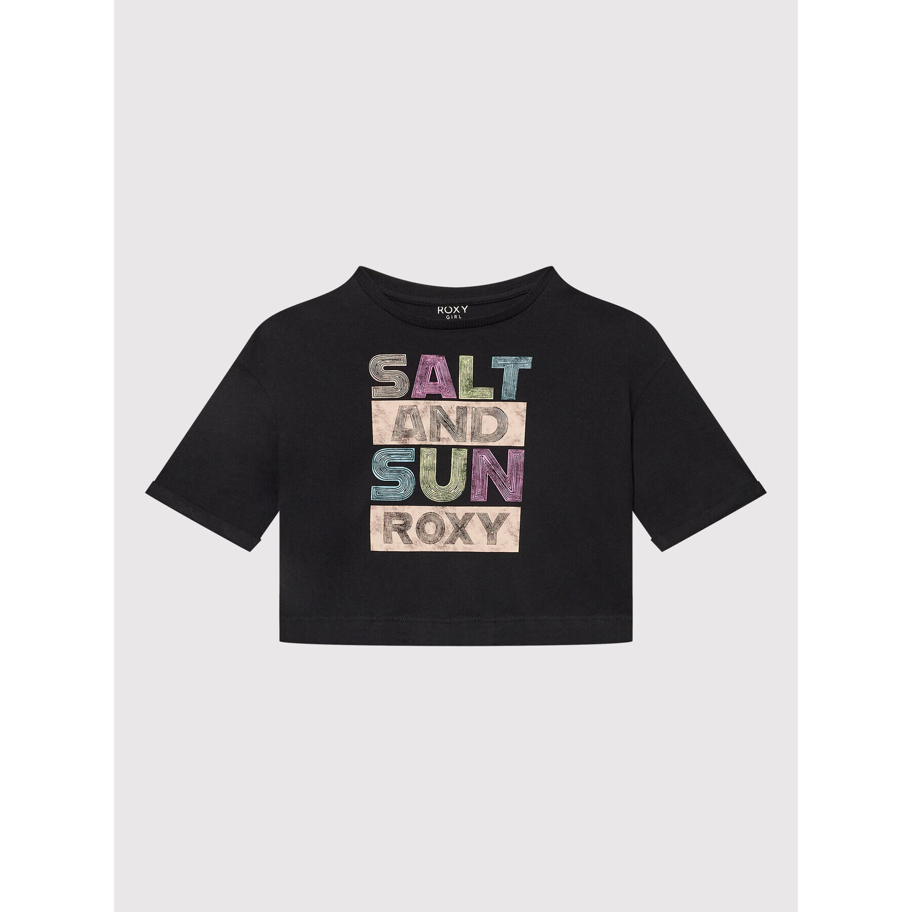 Roxy Tricou Call You Mine ERGZT03861 Negru Regular Fit - Pled.ro