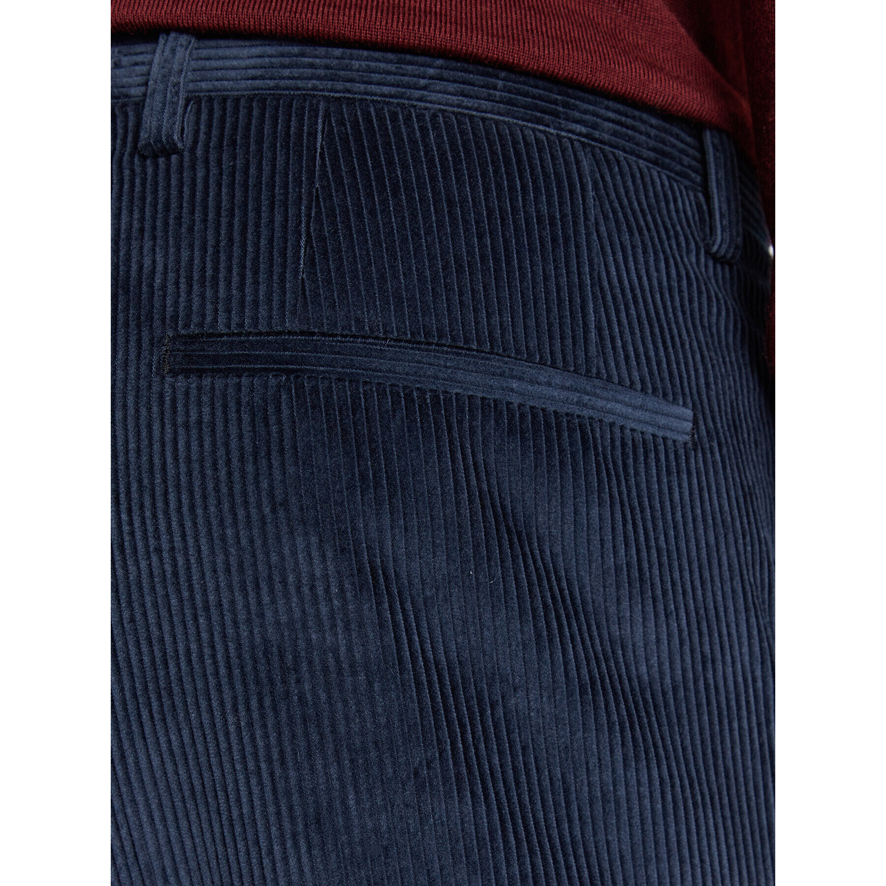 Roy Robson Pantaloni din material 210-01 Bleumarin Slim Fit - Pled.ro