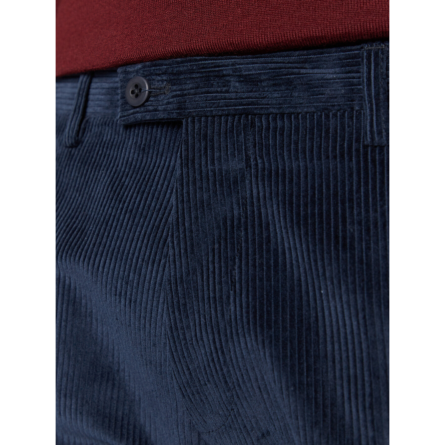 Roy Robson Pantaloni din material 210-01 Bleumarin Slim Fit - Pled.ro