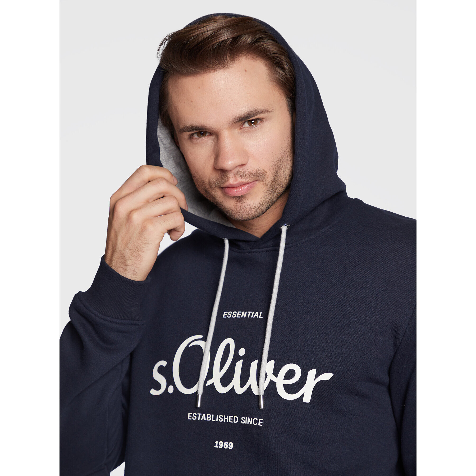 s.Oliver Bluză 2122819 Bleumarin Regular Fit - Pled.ro