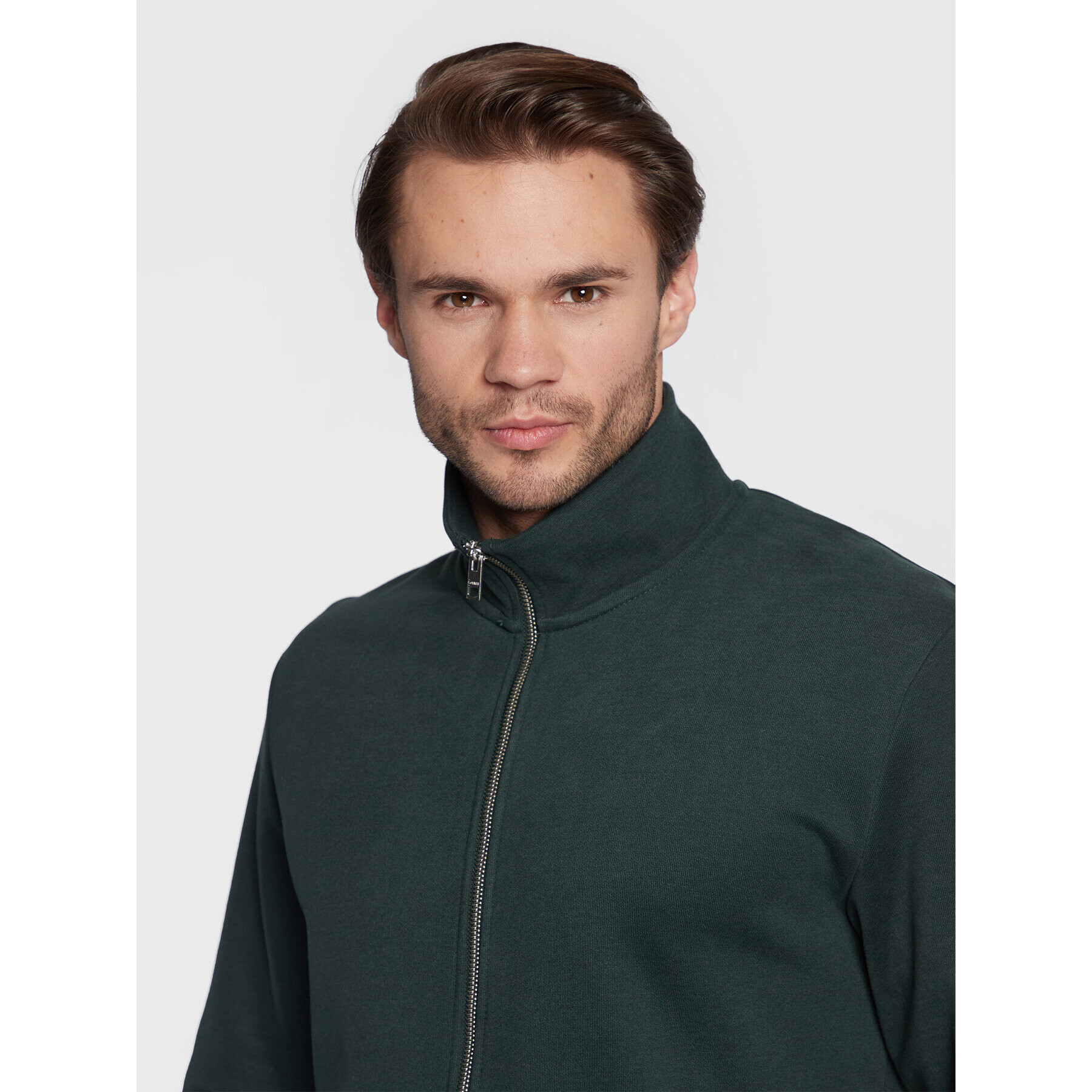 s.Oliver Bluză 2121020 Verde Regular Fit - Pled.ro