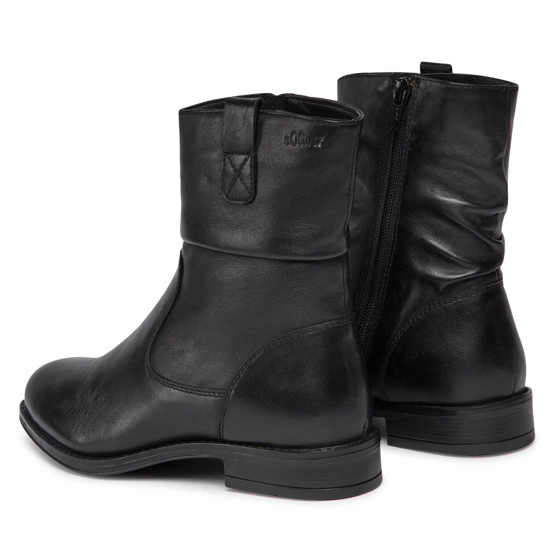 s.Oliver Botine 5-25319-41 Negru - Pled.ro