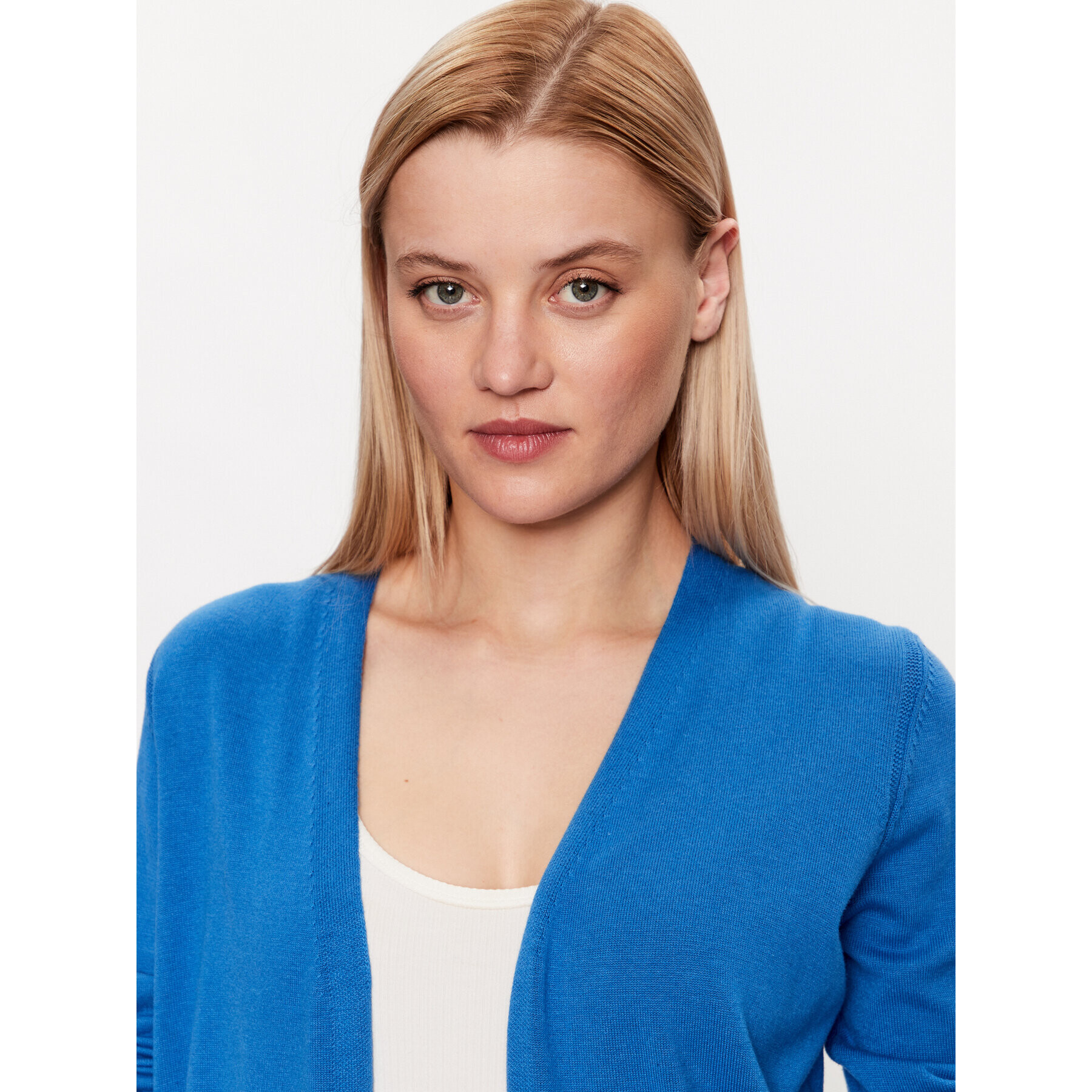 s.Oliver Cardigan 2127027 Albastru Regular Fit - Pled.ro