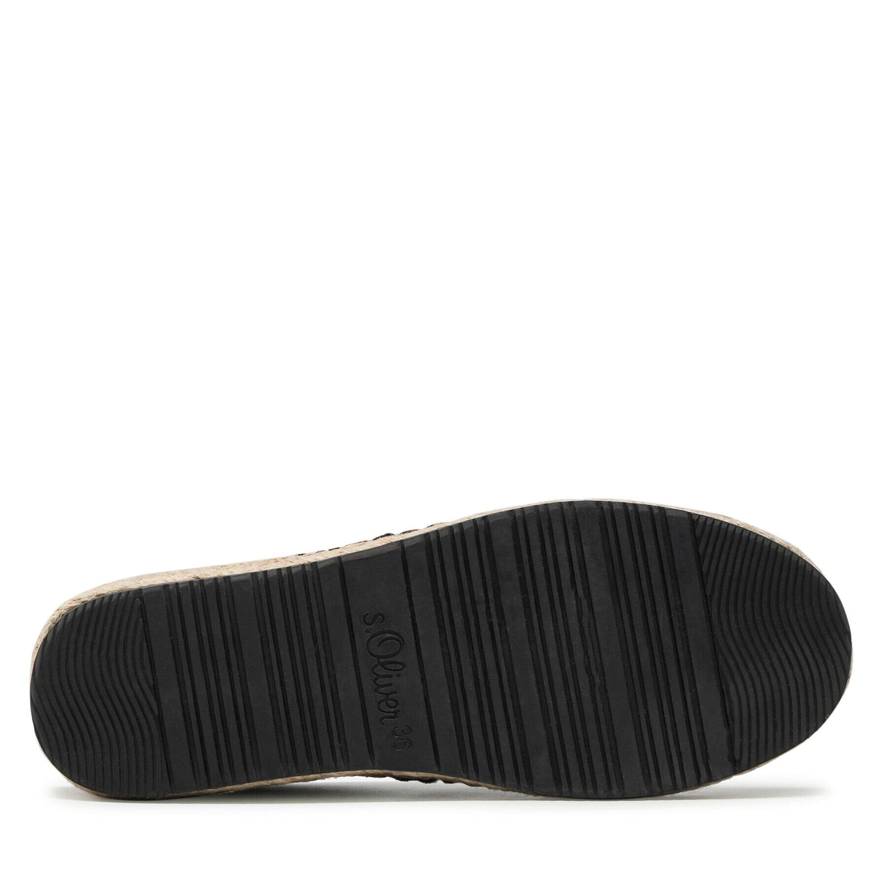 s.Oliver Espadrile 5-24206-28 Negru - Pled.ro