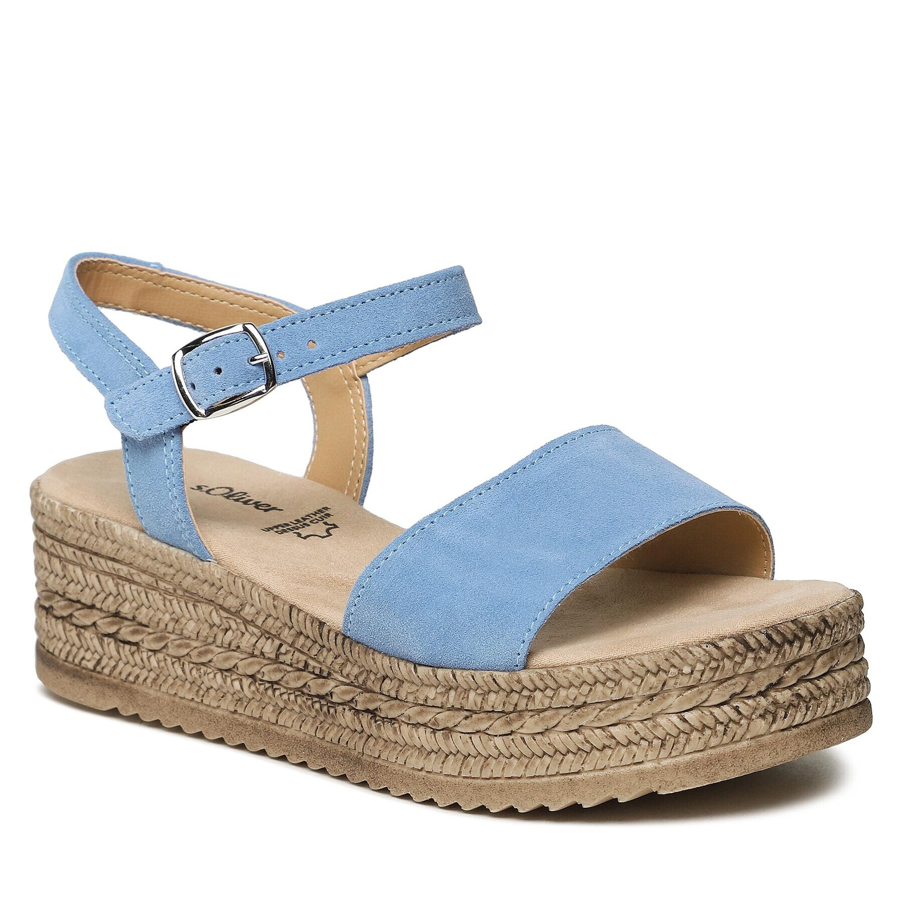 s.Oliver Espadrile 5-28216-20 Albastru - Pled.ro