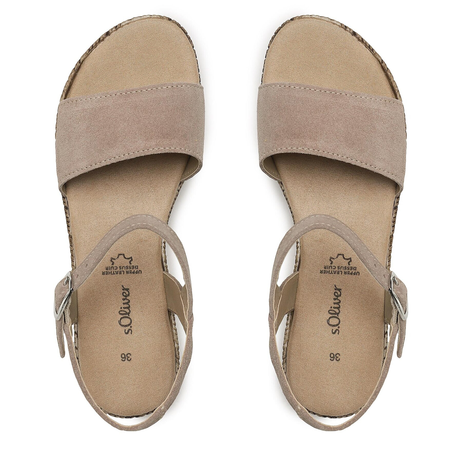 s.Oliver Espadrile 5-28216-20 Maro - Pled.ro