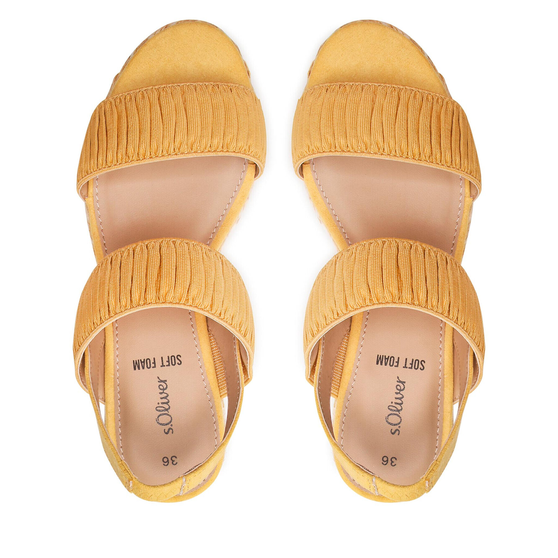 s.Oliver Espadrile 5-28300-28 Galben - Pled.ro