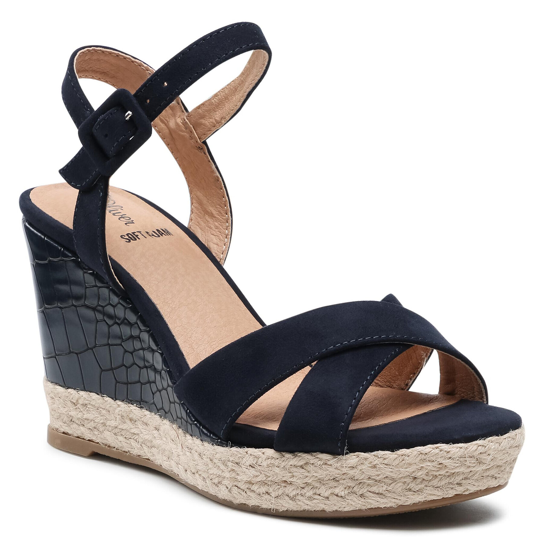 s.Oliver Espadrile 5-28302-26 Bleumarin - Pled.ro