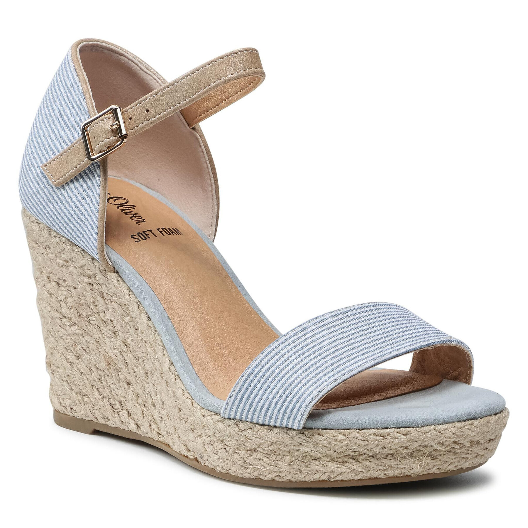 s.Oliver Espadrile 5-28315-26 Albastru - Pled.ro