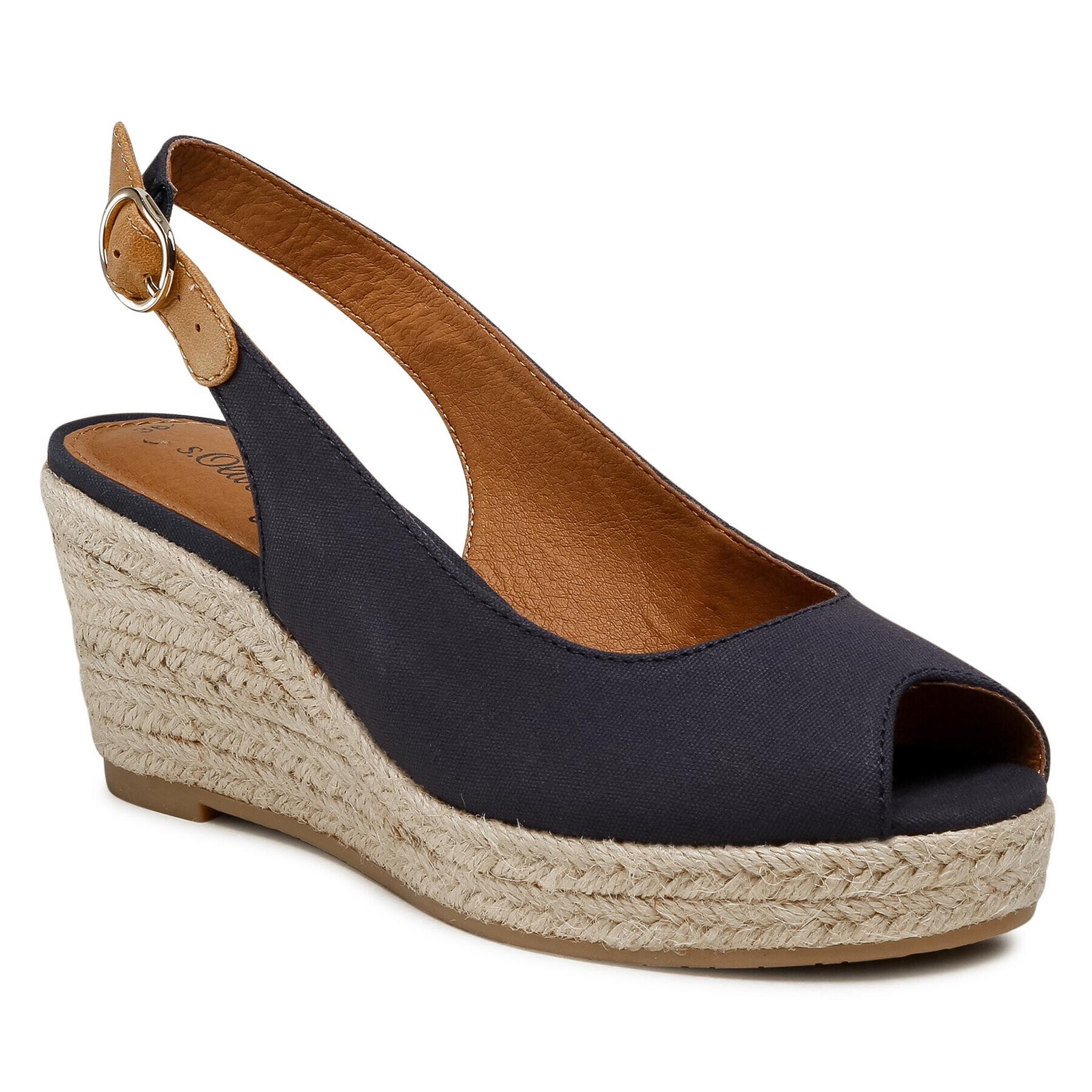 s.Oliver Espadrile 5-29600-26 Bleumarin - Pled.ro