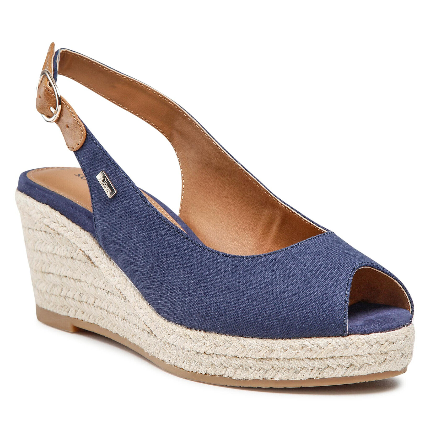 s.Oliver Espadrile 5-29600-28 Bleumarin - Pled.ro