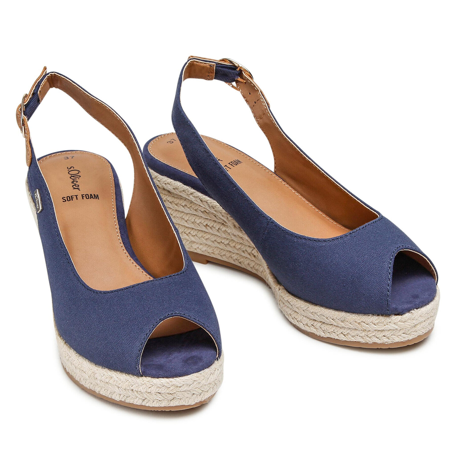 s.Oliver Espadrile 5-29600-28 Bleumarin - Pled.ro