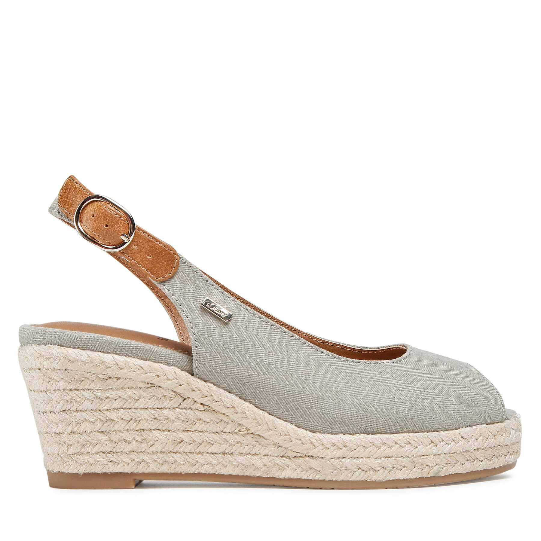 s.Oliver Espadrile 5-29600-28 Verde - Pled.ro